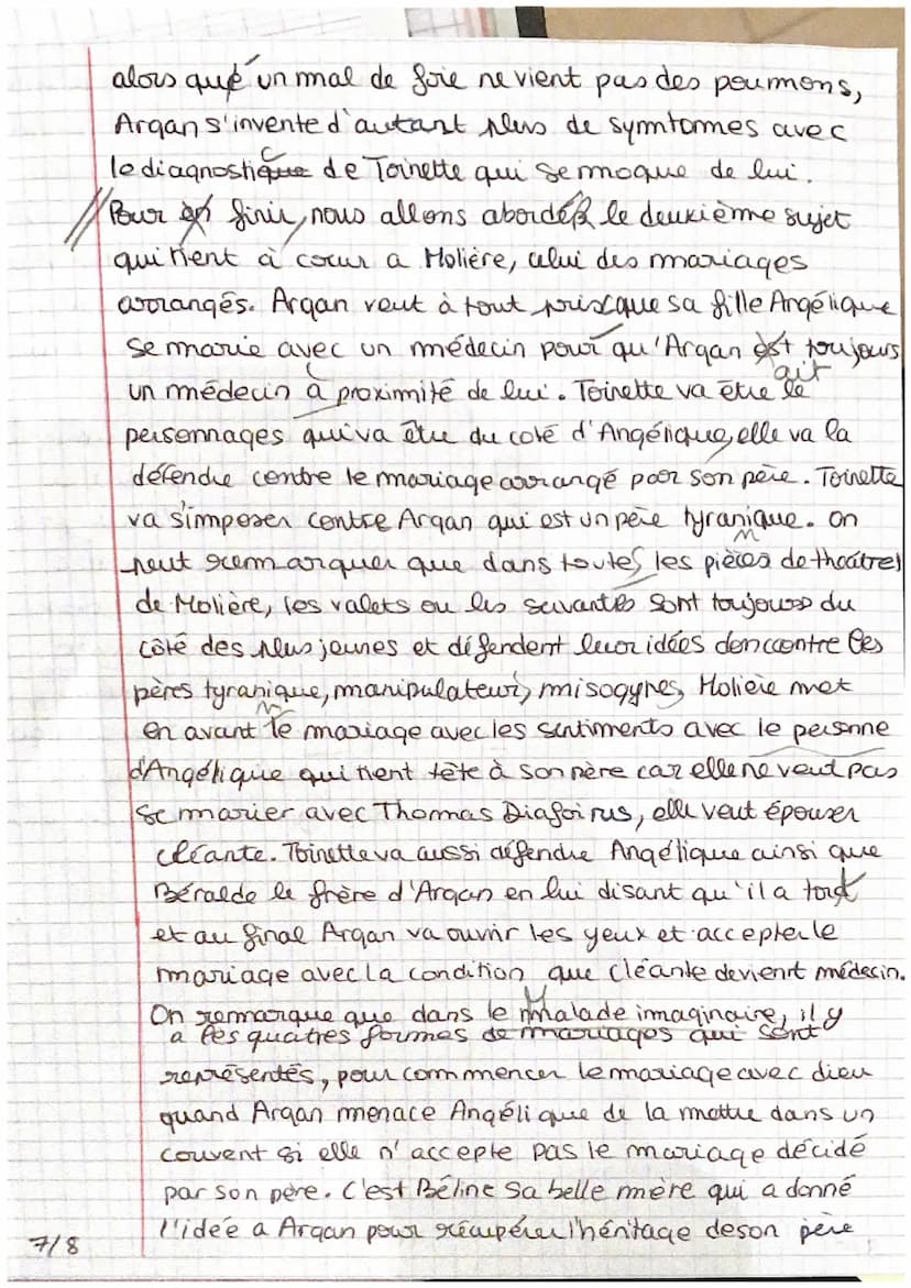 Sujet La comédie Le Malade imaginaire est-elle geulement
un spectacle de divertissement
Le théatre du XVIIe siècle répond à plusieurs exigen