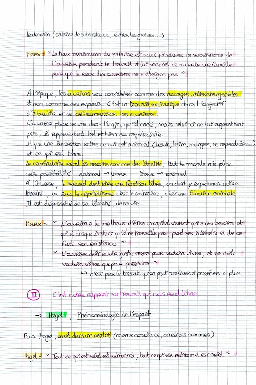 Amorce
Notion 4-
Le Travail
=> Le travail nous Rend-il libre?
→> Arbeit macht free- le travail Rend librie
explication
=
cette citation est 