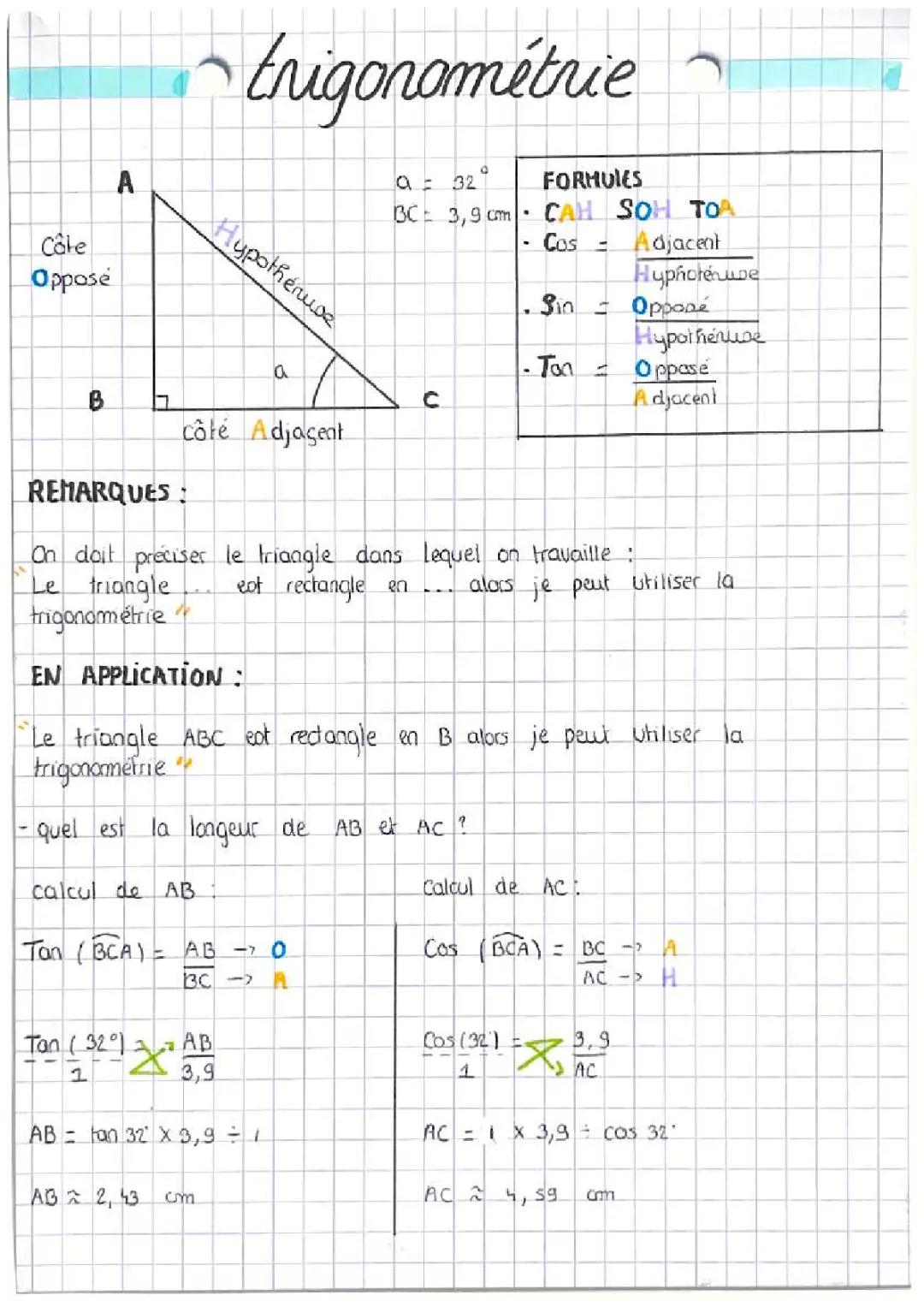 Using Tan to Find Side Lengths in Right Triangles