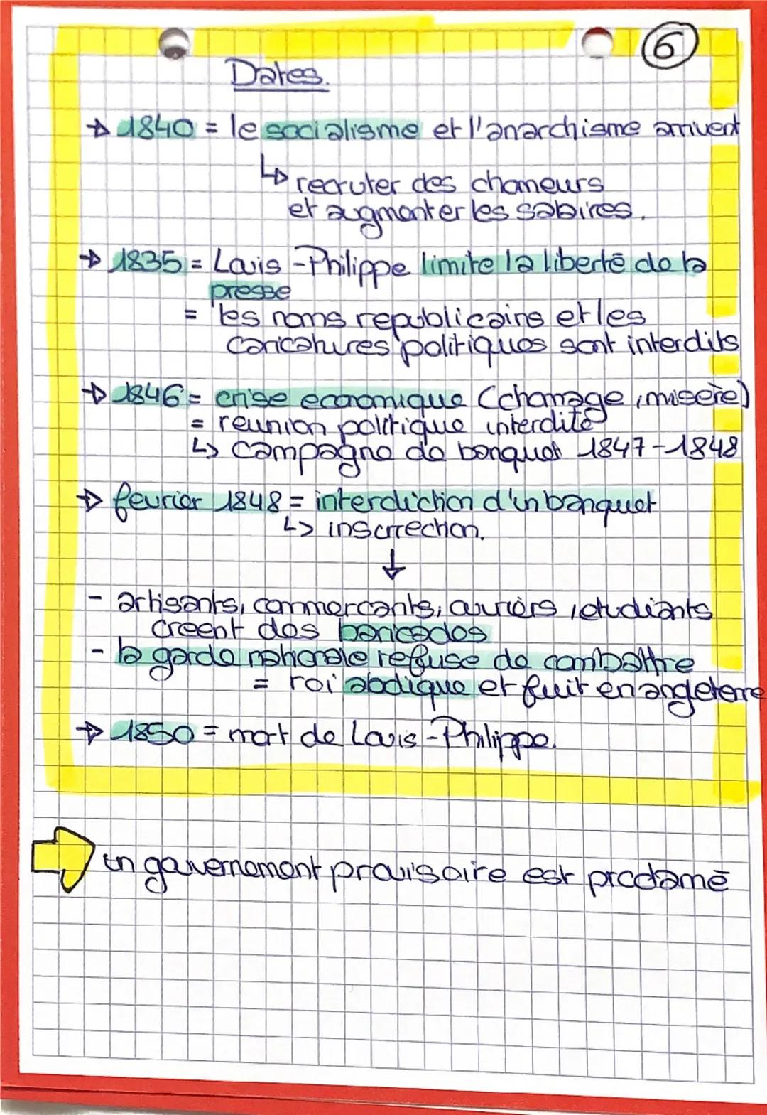 h
ine
Restauration.
la contre révolution triomphe
→ Congrès do Vienne 18-14-1815
= scelle l'alliance des puissances
monarchiques qui ant vai