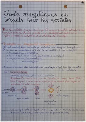 Know Choix énergétique et impacts sur les sociétés  thumbnail
