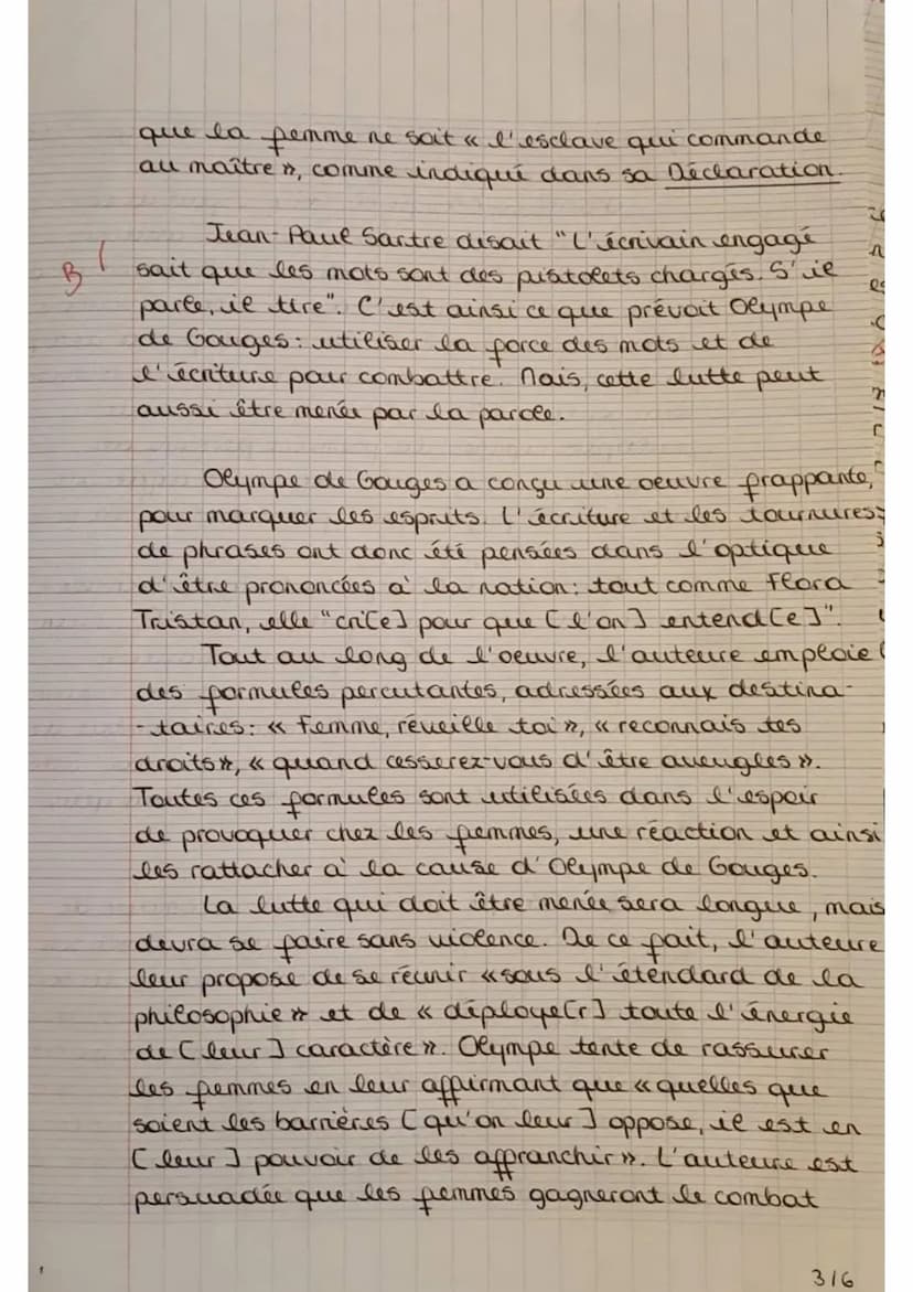 
<p>Nombreux sont les combats de société pouvant être menés par la littérature. La formulation des phrases, le style d'écriture, ou encore l