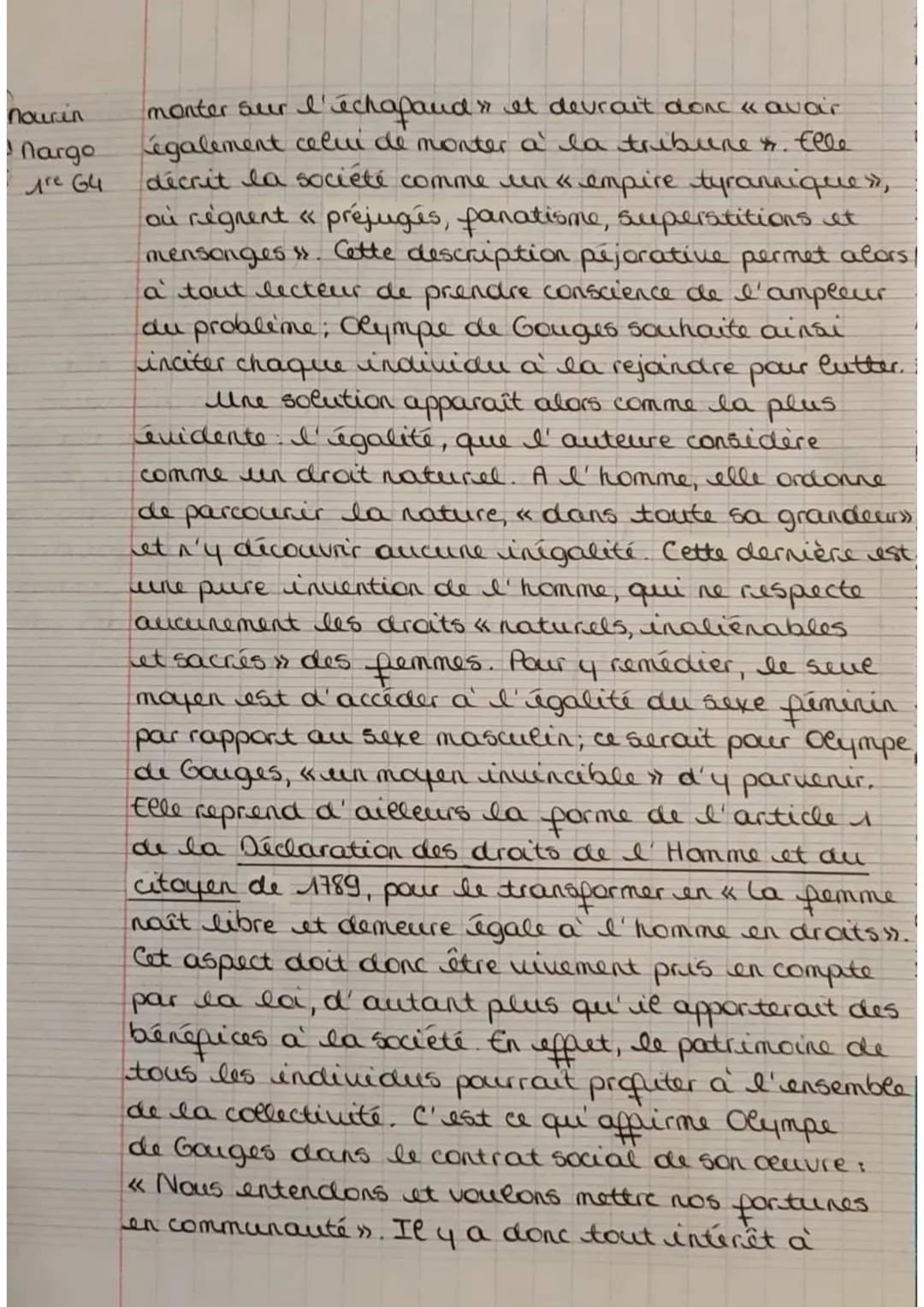 
<p>Nombreux sont les combats de société pouvant être menés par la littérature. La formulation des phrases, le style d'écriture, ou encore l