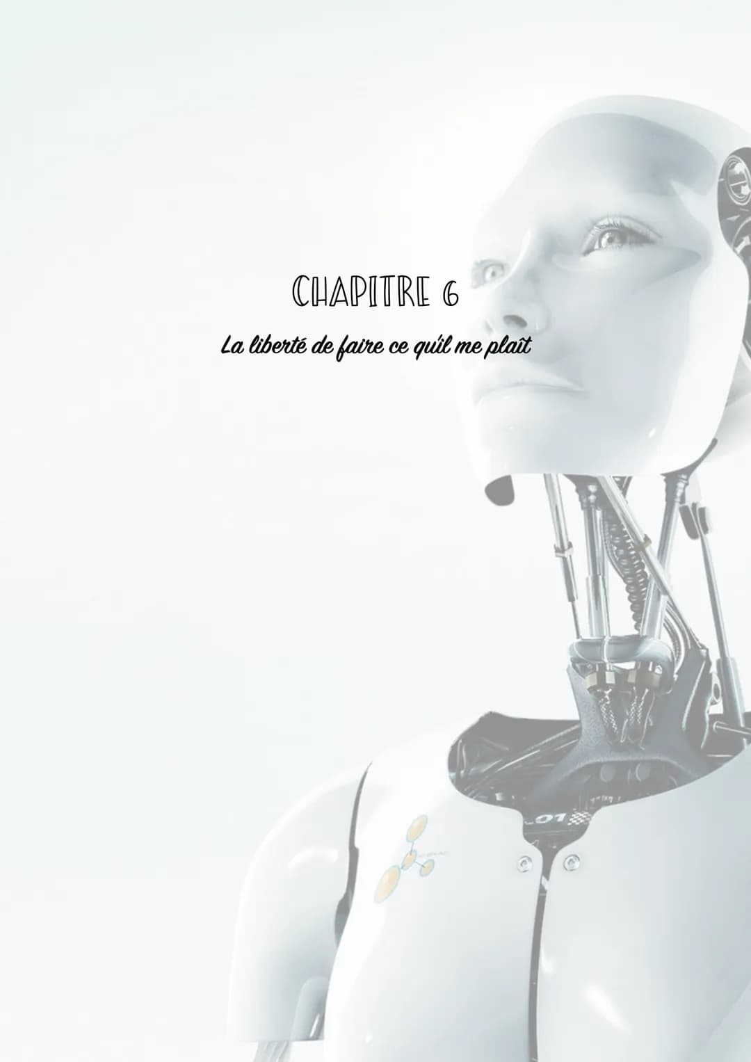 CHAPITRE 6
La liberté de faire ce qu'il me plaît
527 En général, on se sent libre quand on vie selon notre bon vouloir, notre volonté. Ainsi