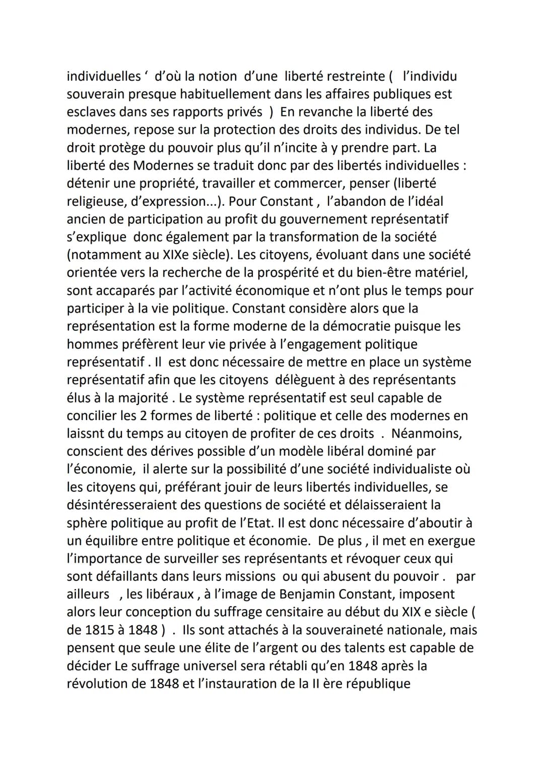 COURS HGGSP
'La démocratie est un mauvais système, mais elle est le moins
mauvais de tous les systèmes 'Winston Churchill
Ce constat de l'an