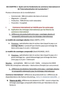 Know Quels-sont les fondements du commerce international et de l’internationalisation de la production ? thumbnail