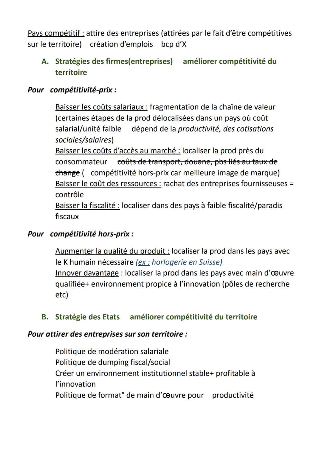 SES CHAPITRE 3: Quels-sont les fondements du commerce international et
de l'internationalisation de la production ?
Plusieurs dimensions de 