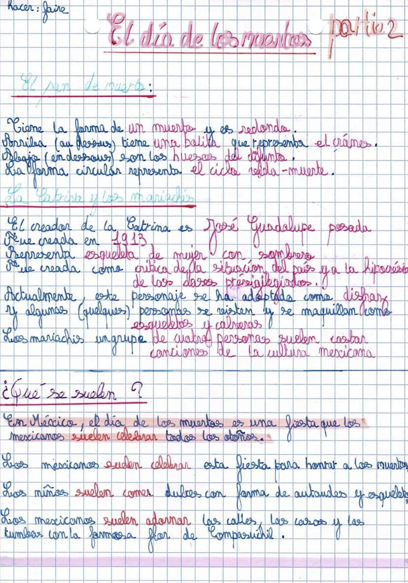 264
el dia de las Averton
Vocabolario:
Disfrazarse
• El a toud
Manzar
• Recordar
Adornar
Le déquiser
Friandises
& ove cercueil
*Otonover, re