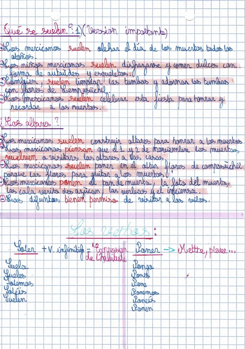 264
el dia de las Averton
Vocabolario:
Disfrazarse
• El a toud
Manzar
• Recordar
Adornar
Le déquiser
Friandises
& ove cercueil
*Otonover, re
