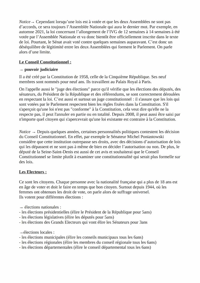 Institutions de la Ve République
La Cinquième République est le régime politique républicain actuel en France, depuis le 4
octobre 1958. Ell