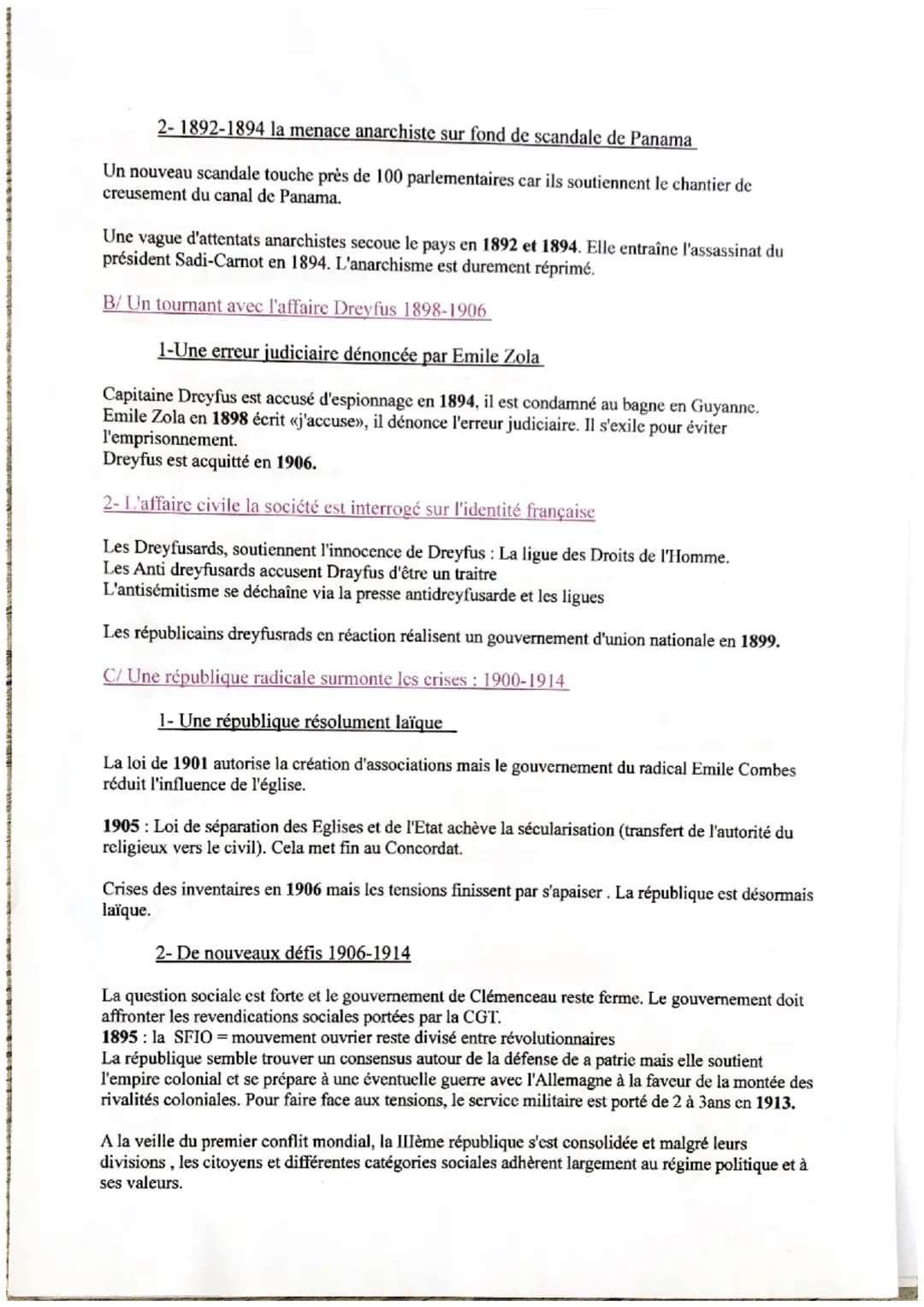 La IIIème République avant 1914: un régime politique, un
empire colonial
I/ Une république provisoire qui finit par enraciner son modèle
dém