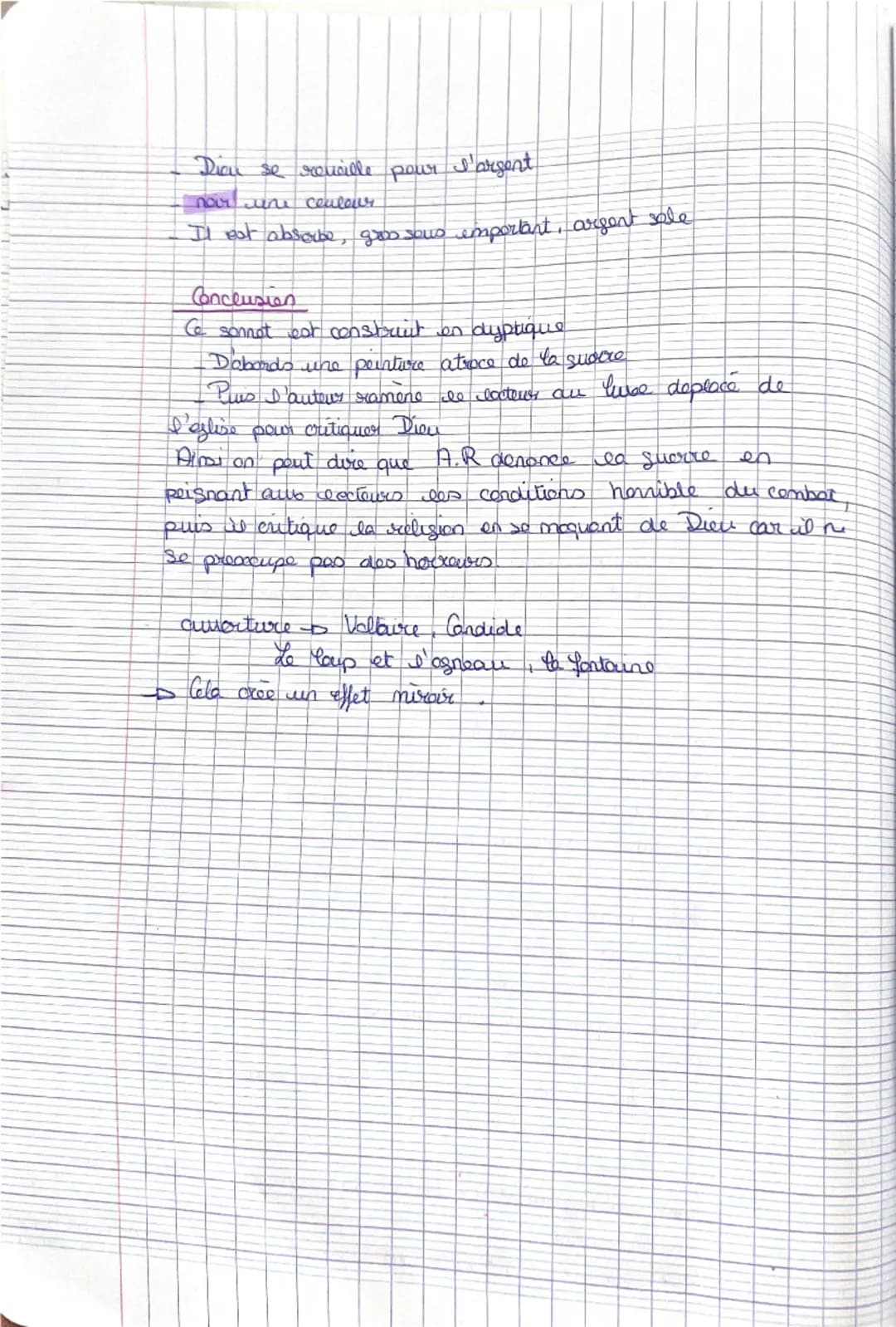 lectrore
einéaire n°7
Le mal.
poone on diptyque (politique)
Une opaque cu f'armée est fragile por tcute ses querres
meurtrière
poome sur la
