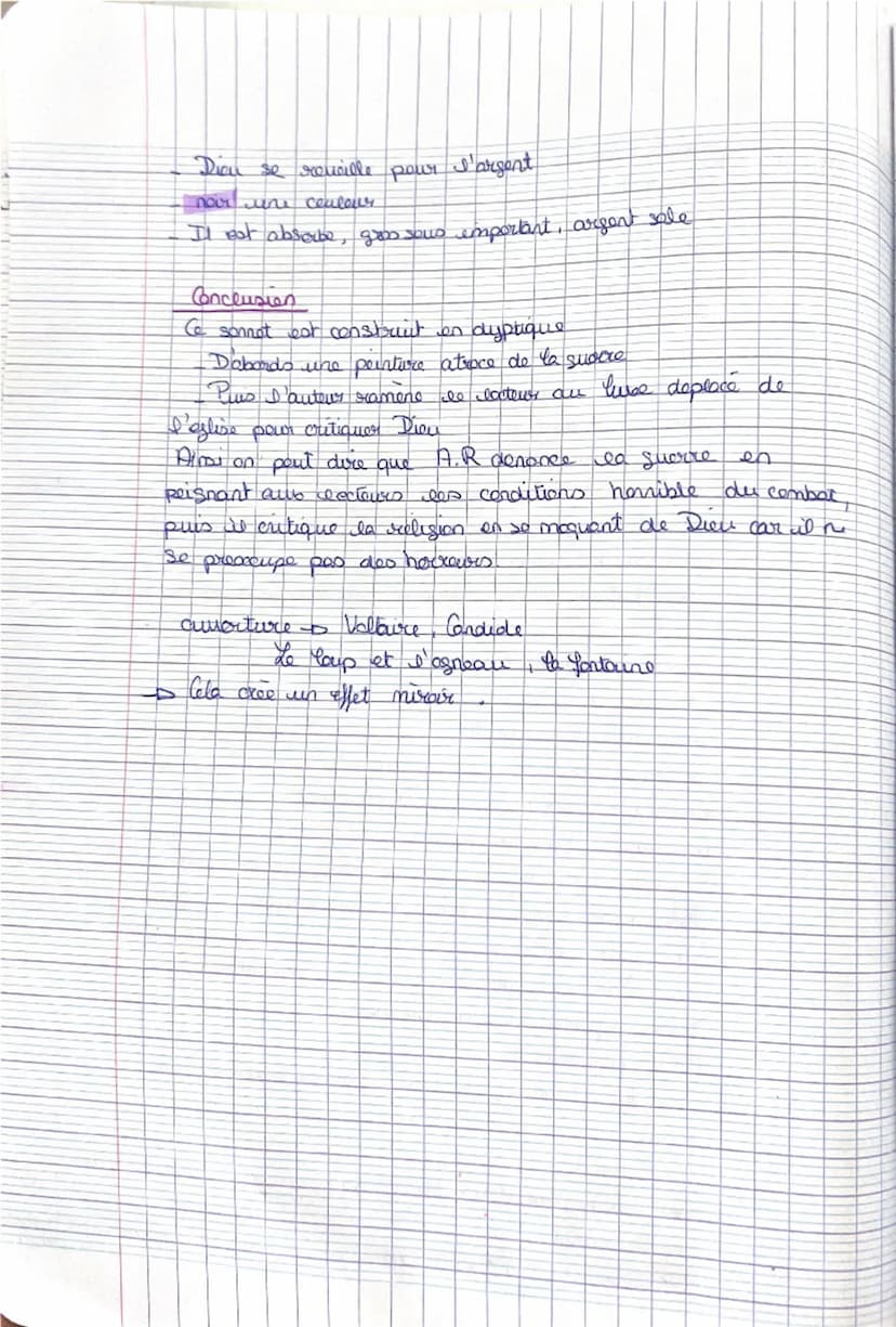 lectrore
einéaire n°7
Le mal.
poone on diptyque (politique)
Une opaque cu f'armée est fragile por tcute ses querres
meurtrière
poome sur la
