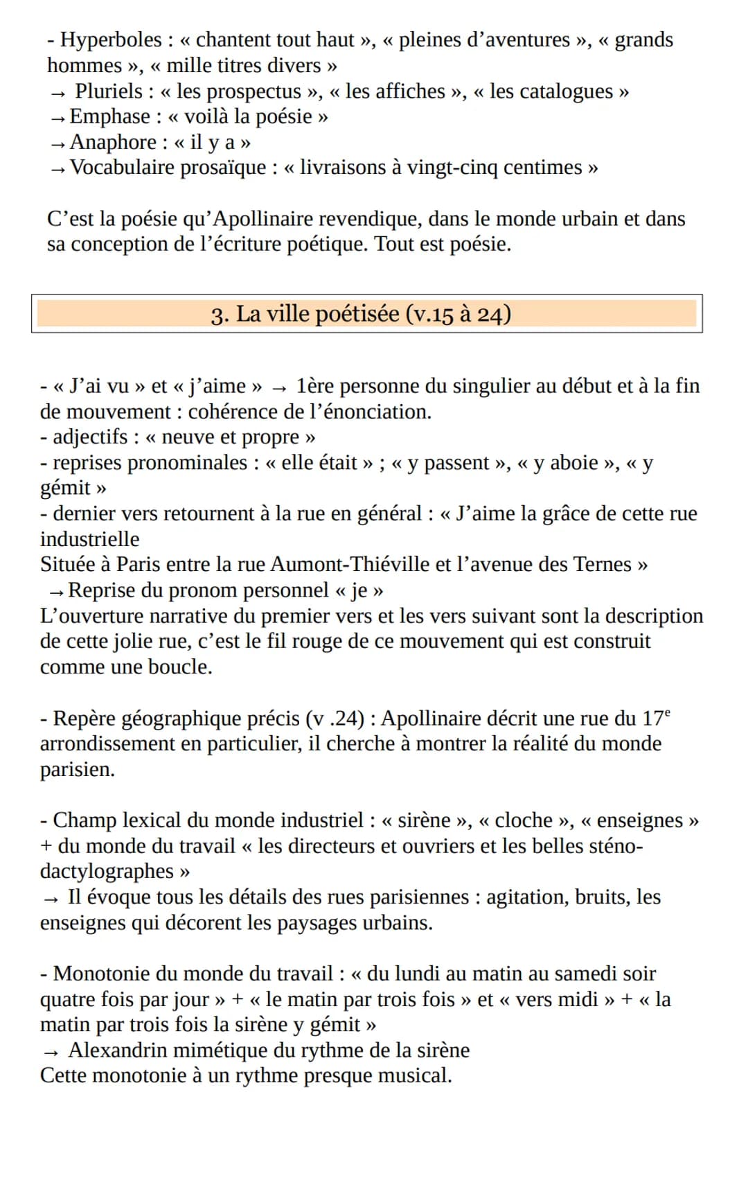 <<
- Hyperboles : « chantent tout haut », « pleines d'aventures », « grands
hommes »>, << mille titres divers >>
Pluriels : << les prospectu