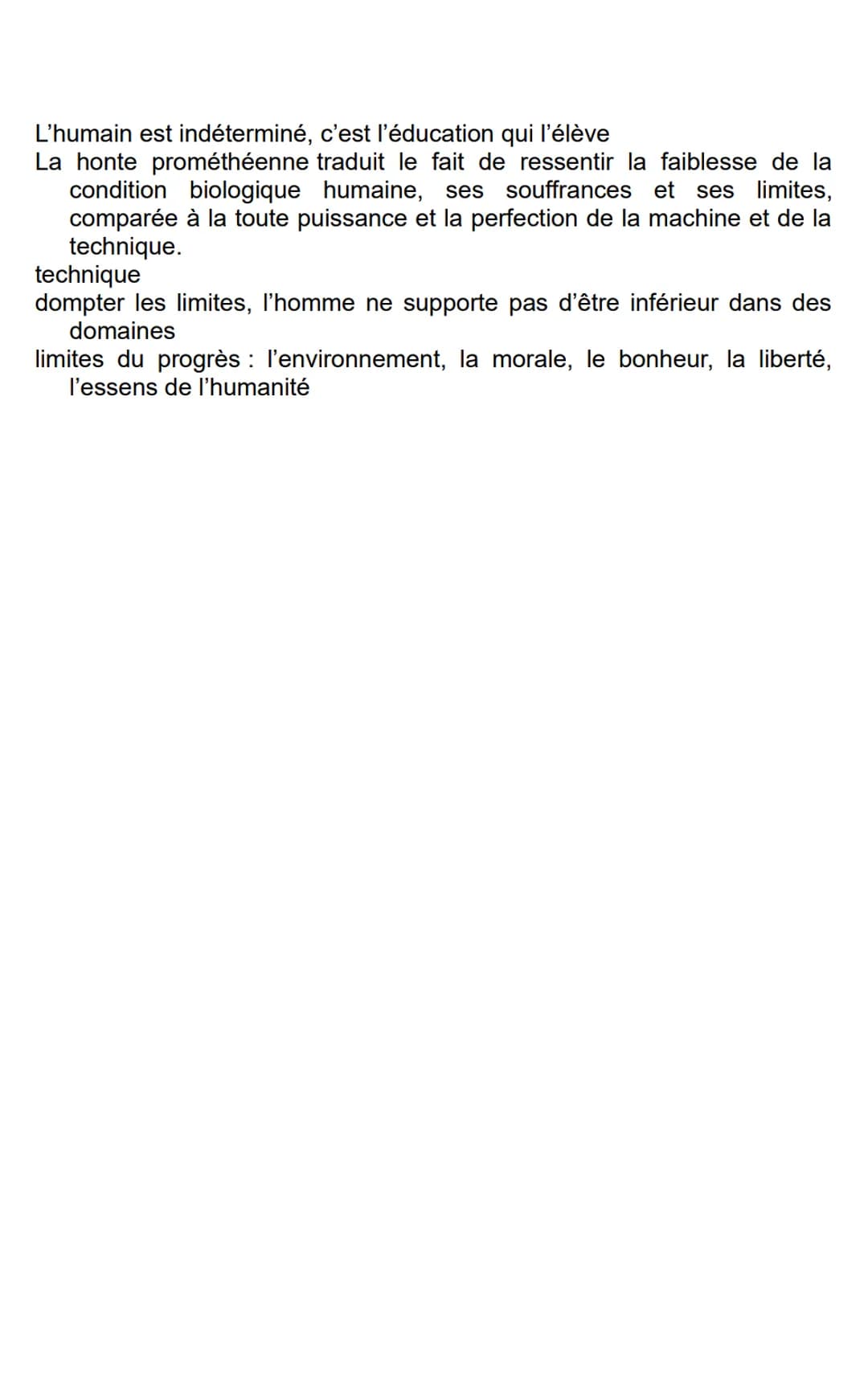 L'humain et ses limites
Condition de l'homme moderne, Arendt
→ l'homme veut échapper à sa condition, ici il colonise l'espace,
dépasse les l