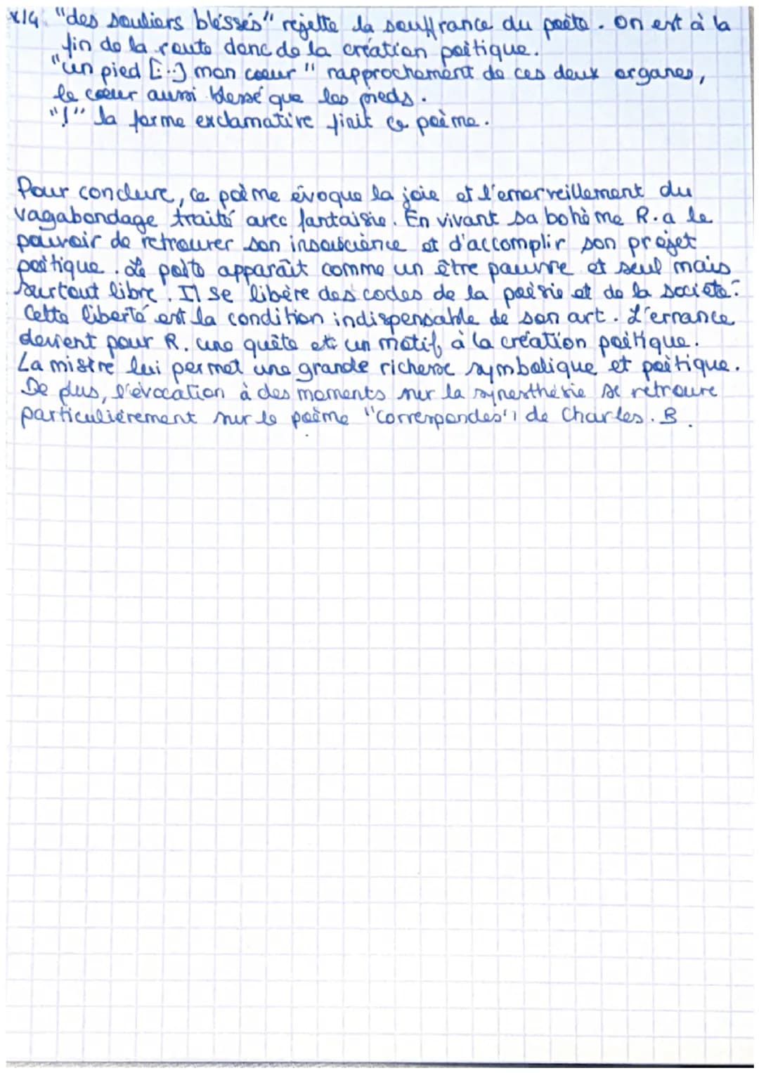 MA BOHEME (Fantaisia)
Arthur Rimbaud, paite du XIX y lle se situe dans le symbalisme.
Ce jeune poéte a été élevé par sa mère et lors de son 