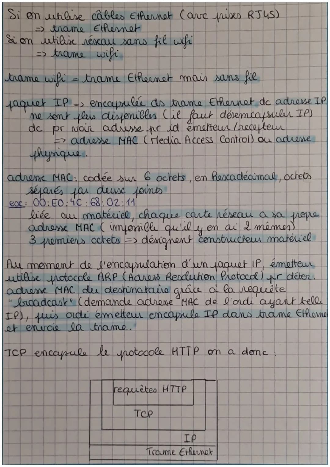 COMMUNICATION ET RESEAUX
PROTOCOLES TCP/IP
1) Introduction réseau
лече вре
N81
juis
un
adinateur contient carte réseau Ethernet
cable Ethern