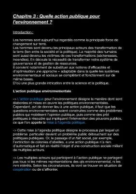 Know Ses : Quelle action publique pour l’environnement  thumbnail