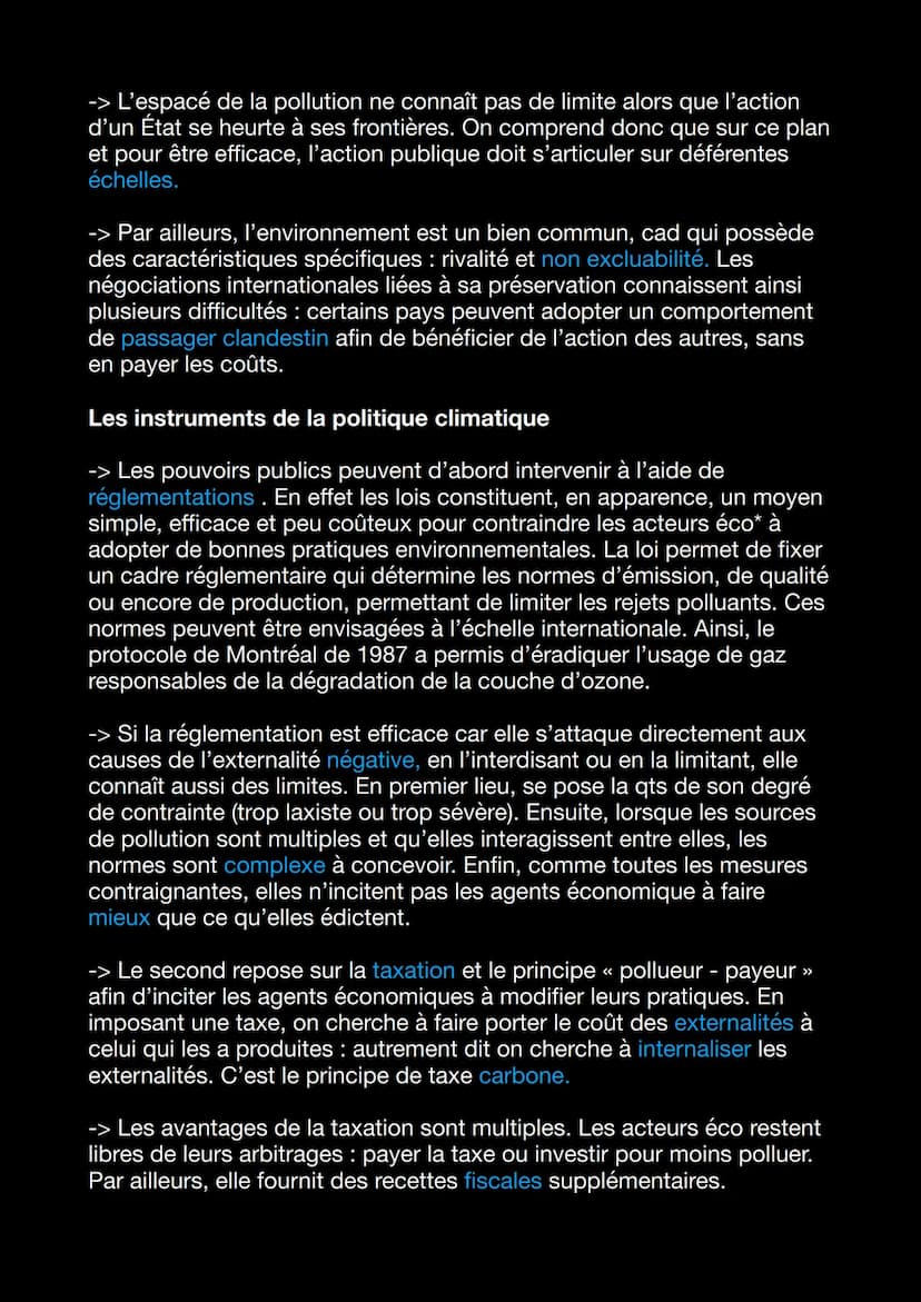 Chapitre 3 : Quelle action publique pour
l'environnement ?
Introduction :
Les hommes sont aujourd'hui regardés comme la principale force de
