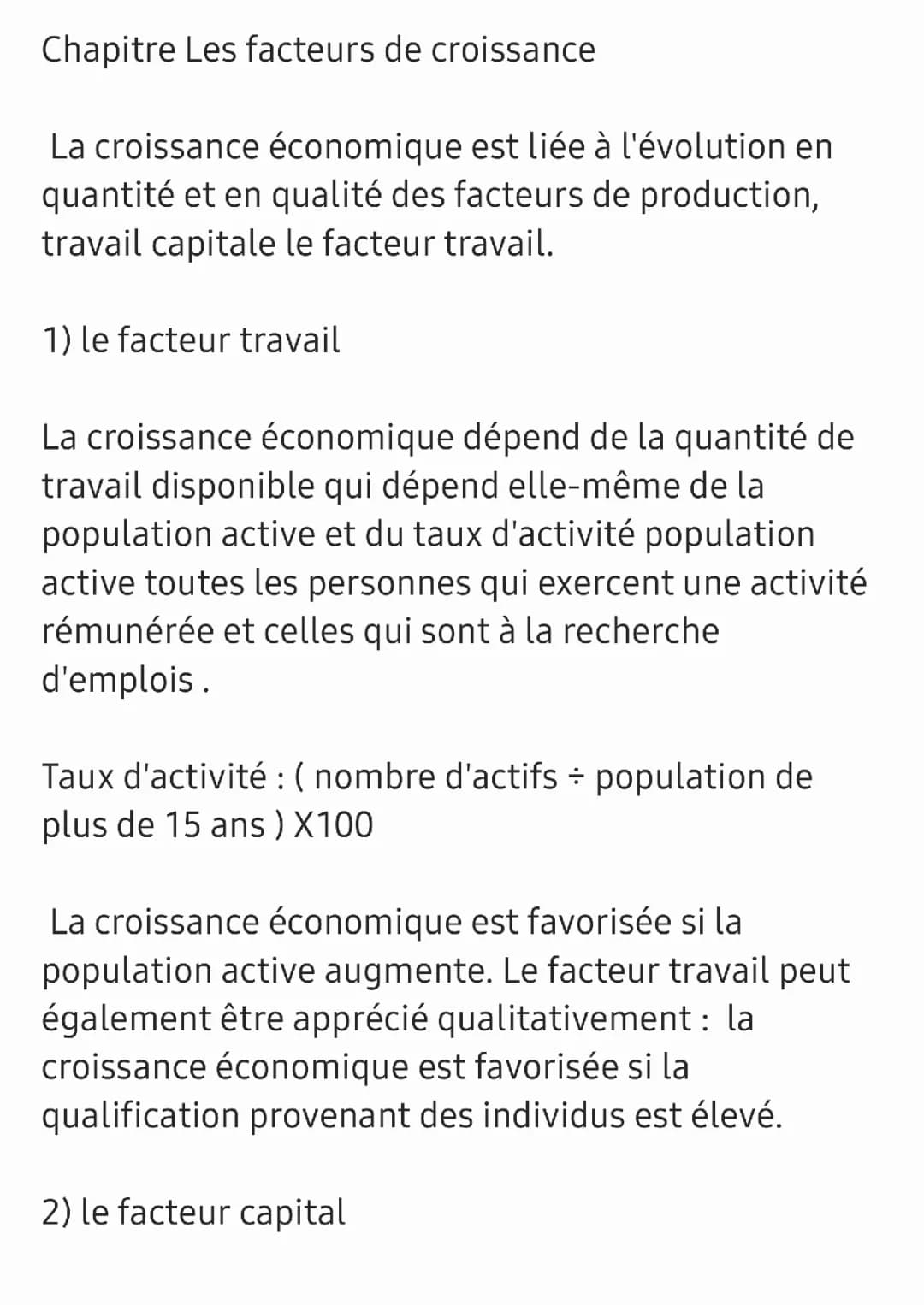 Théorie de la Croissance Endogène et Exogène Pour les Curieux