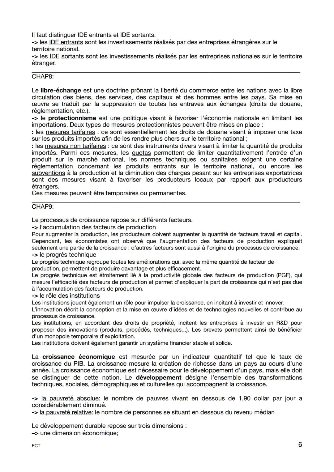 Fiche révision générale
Programme Tle
ÉCONOMIE
CHAP1
-> État gendarme= interventions minimales;
L'État gendarme désigne le rôle minimal de l