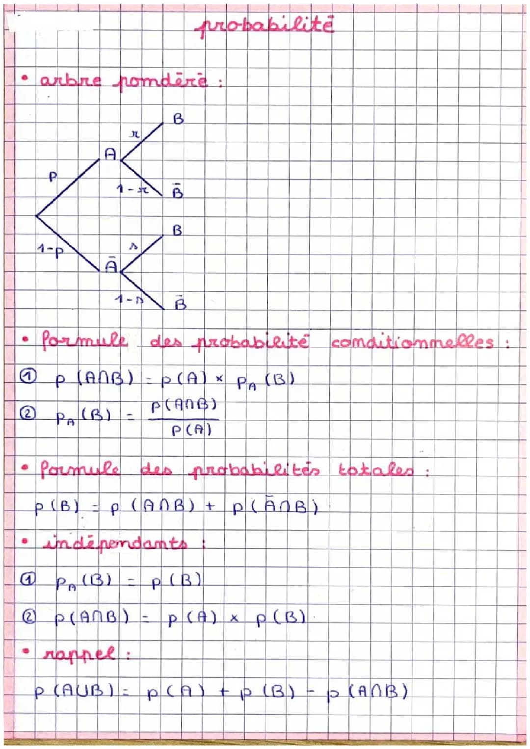 Comprendre la formule des probabilités totales et la loi binomiale avec le schéma de Bernoulli