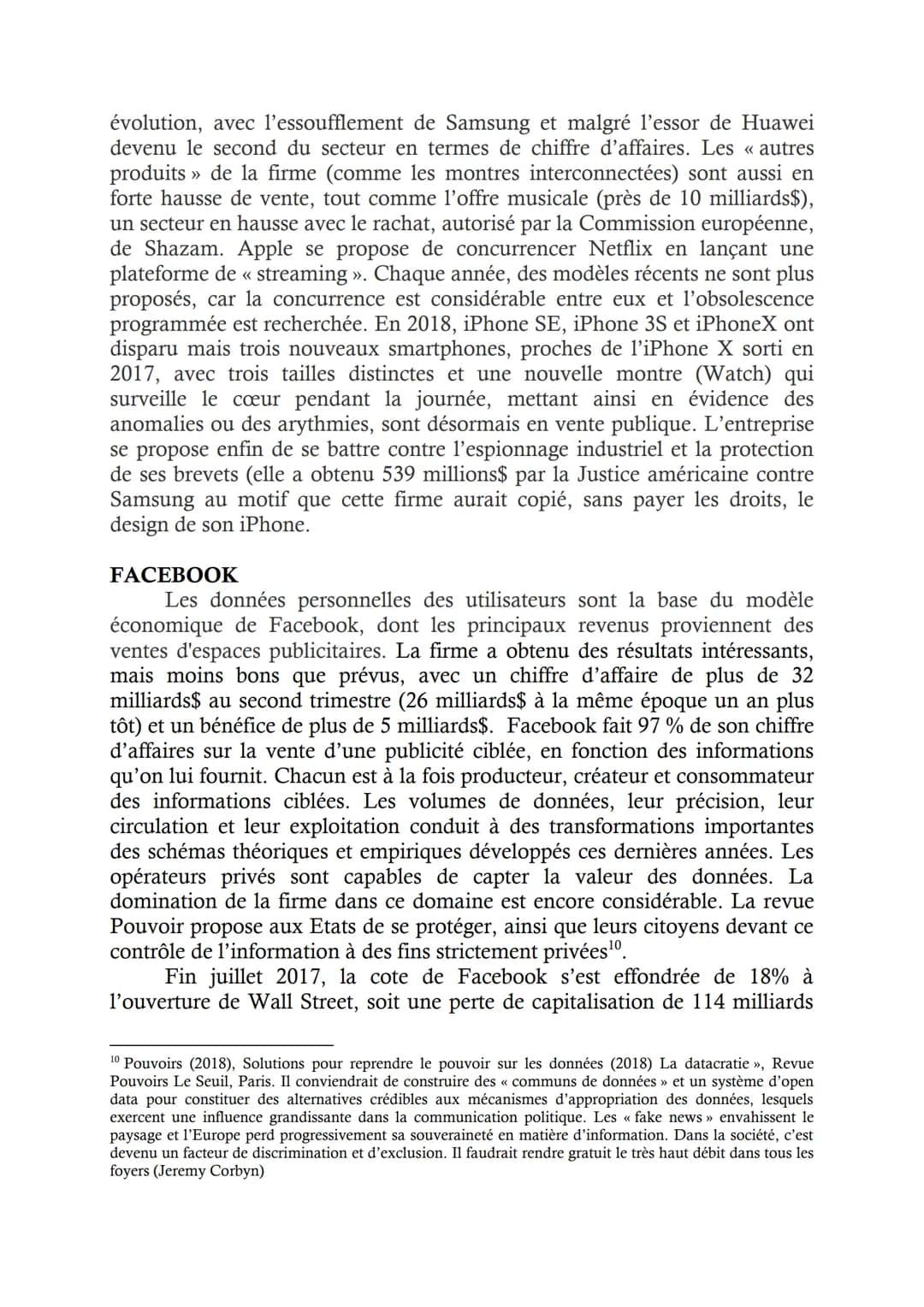 LA PUISSANCE DES GAFAM: REALITES, APPORTS ET DANGERS
Jacques Fontanel
Natalia Sushcheva
Résumé
Développé comme un bien public par la technoc