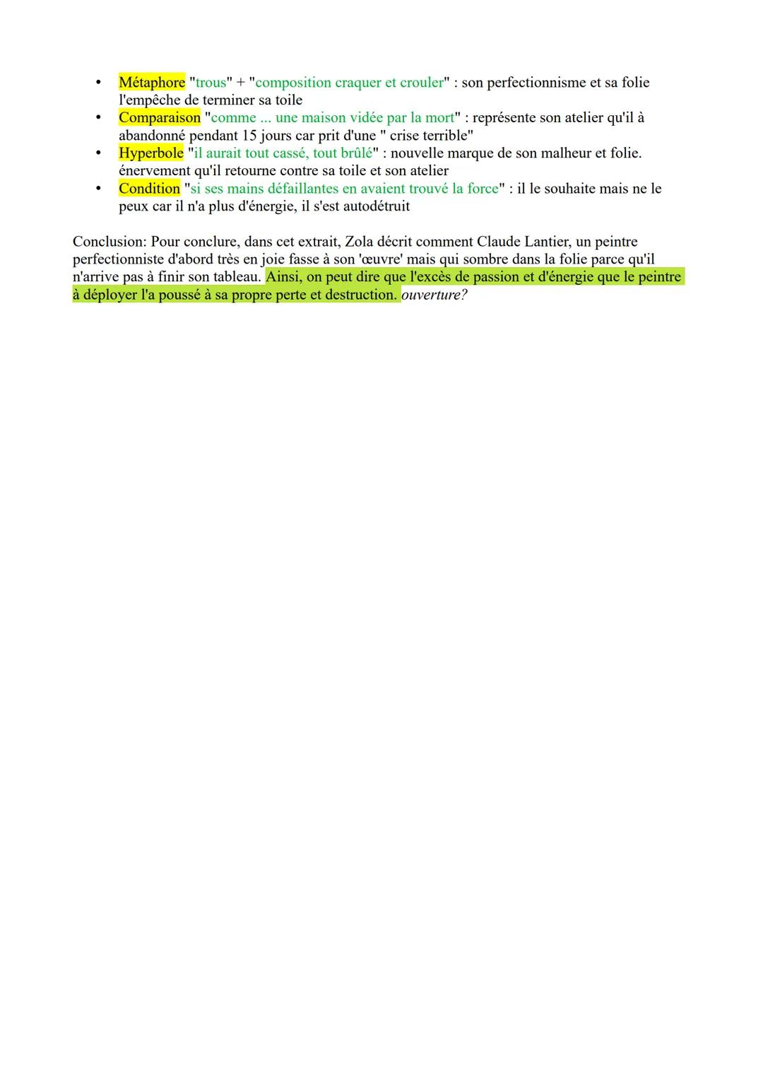 TEXTE BAC 10: EMILE ZOLA, L'ŒUVRE, 1886

Intro: En 1886, Zola écrit une fiction intitulée L'Oeuvre. Dans cette extrait, l'auteur met en scèn