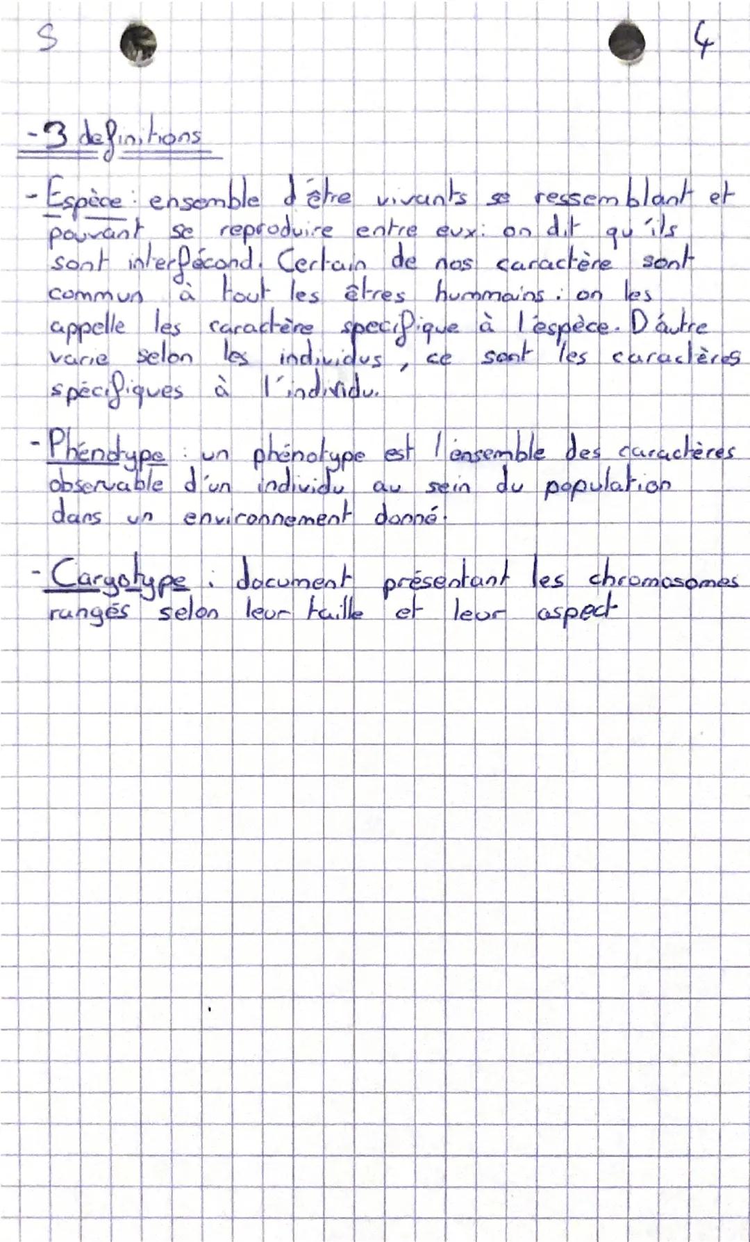 # S

# Génétique et évolution

- Cellules eucaryotes → possèdent un noyau (ex: cellules
bursales)

- Cellule procaryotes → possèdent pas de 
