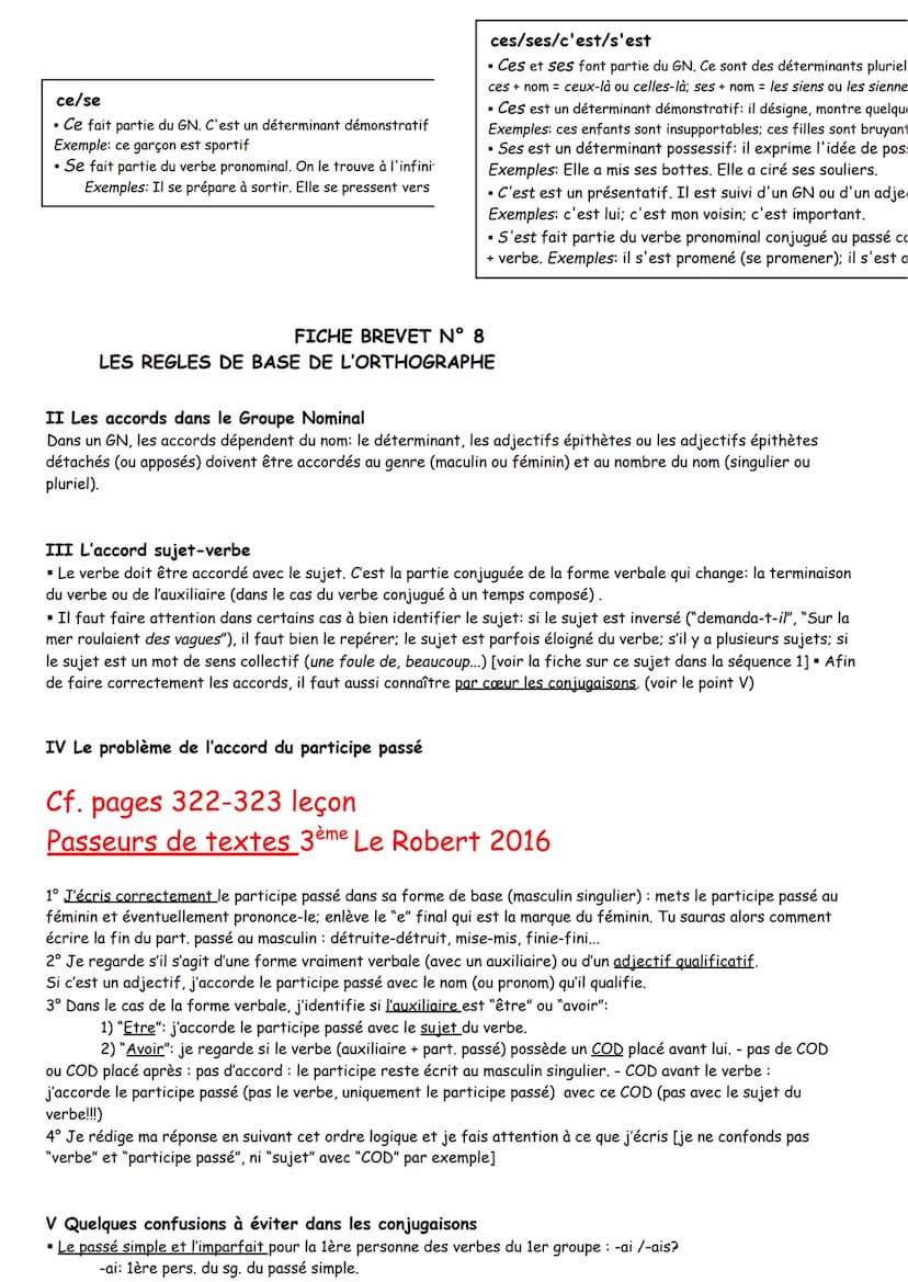 Les temps sont organisés chronologiquement (avant, pendant, après) autour d'un temps de référence.
LES TEMPS ORGANISÉS AUTOUR DU PRÉSENT: (A