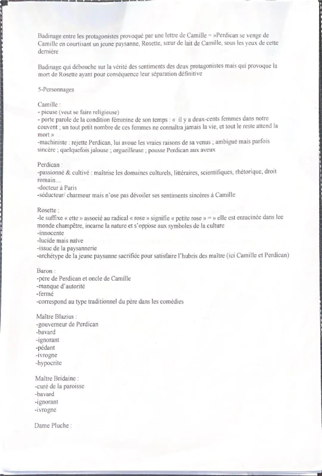 Théâtre du 17ème au 21éme-On ne badine pas avec l'amour, Alfred DE MUSSET, 1834,
Parcours associé « Les jeux du coeur et de la parole ».
1- 