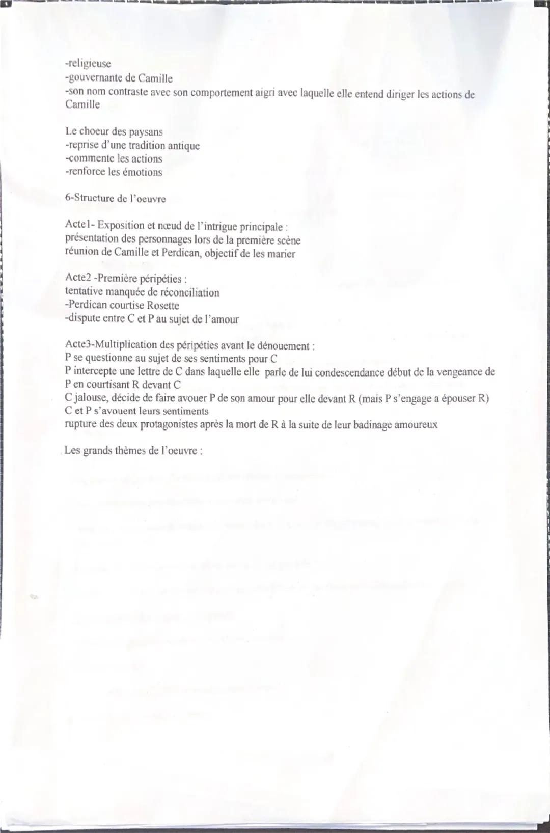 Théâtre du 17ème au 21éme-On ne badine pas avec l'amour, Alfred DE MUSSET, 1834,
Parcours associé « Les jeux du coeur et de la parole ».
1- 