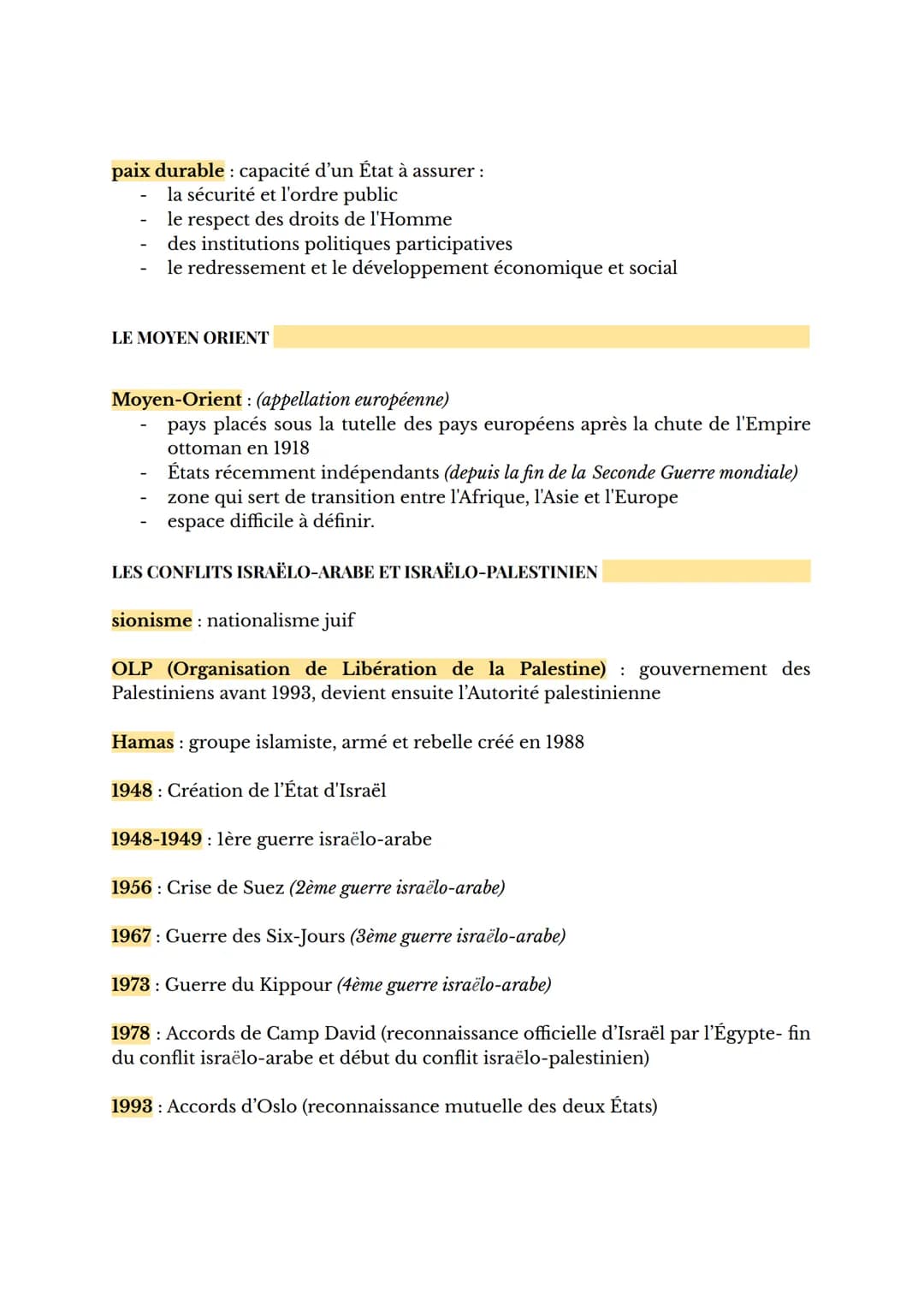 THÈME 2: Faire la guerre, faire la paix : formes de conflits et modes
de résolution
GUERRE
conflit: (difficile à appréhender, prend plusieur