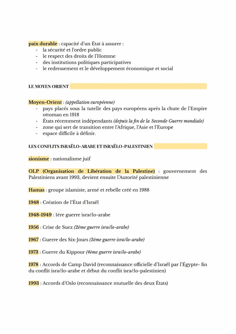 THÈME 2: Faire la guerre, faire la paix : formes de conflits et modes
de résolution
GUERRE
conflit: (difficile à appréhender, prend plusieur