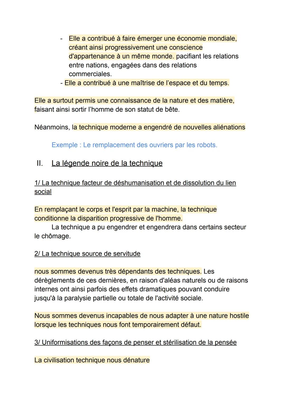 # La Technique et la nature

On considère que l'homme est devenu véritablement être humain en
devenant homo Habilis cad un fabriquant d'outi
