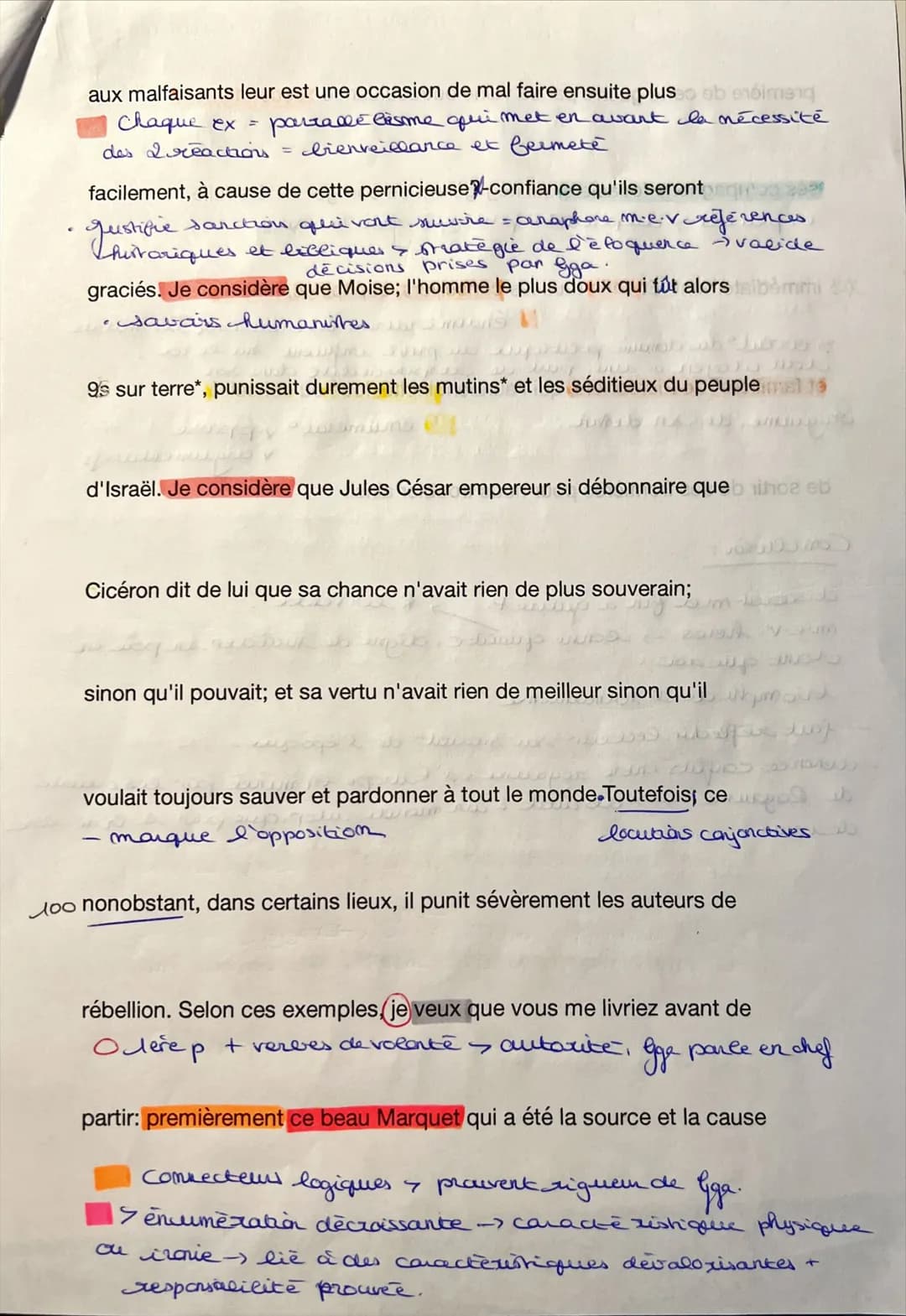 Parcours Rire et savoir
objet d'étude n°1
Extrait 3: chapitre 50: La harangue
«Ne voulant donc dégénérer (...) nous troubler ainsi »>.
Intro