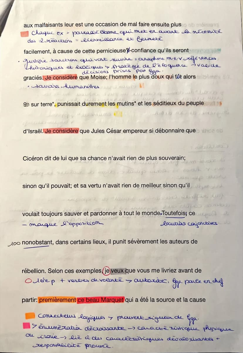 Parcours Rire et savoir
objet d'étude n°1
Extrait 3: chapitre 50: La harangue
«Ne voulant donc dégénérer (...) nous troubler ainsi »>.
Intro