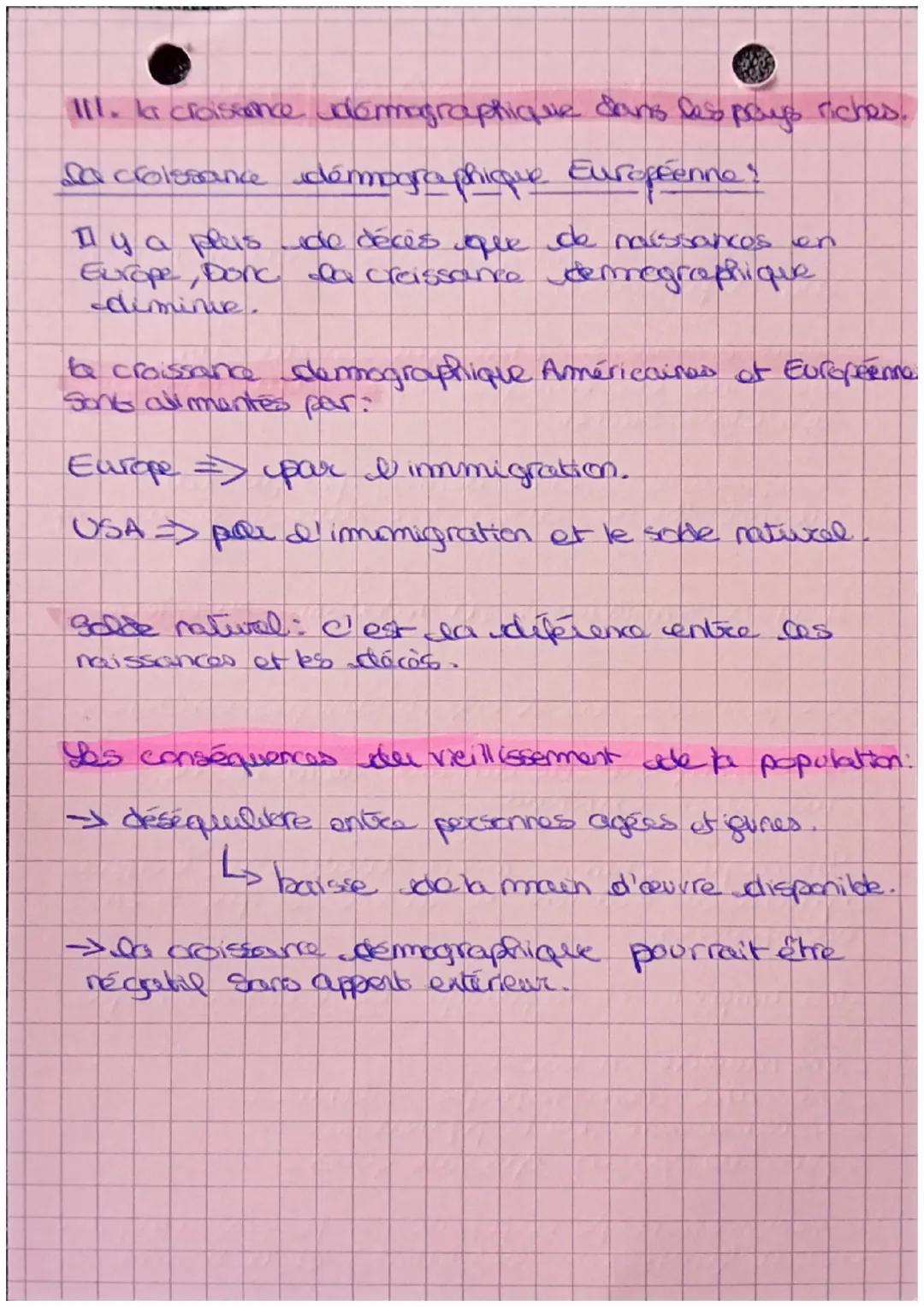 geographie
Definitions:
7
croissance démographique augmentation
de la population.
état emergents - Etat qui connait dire
croissance économiq
