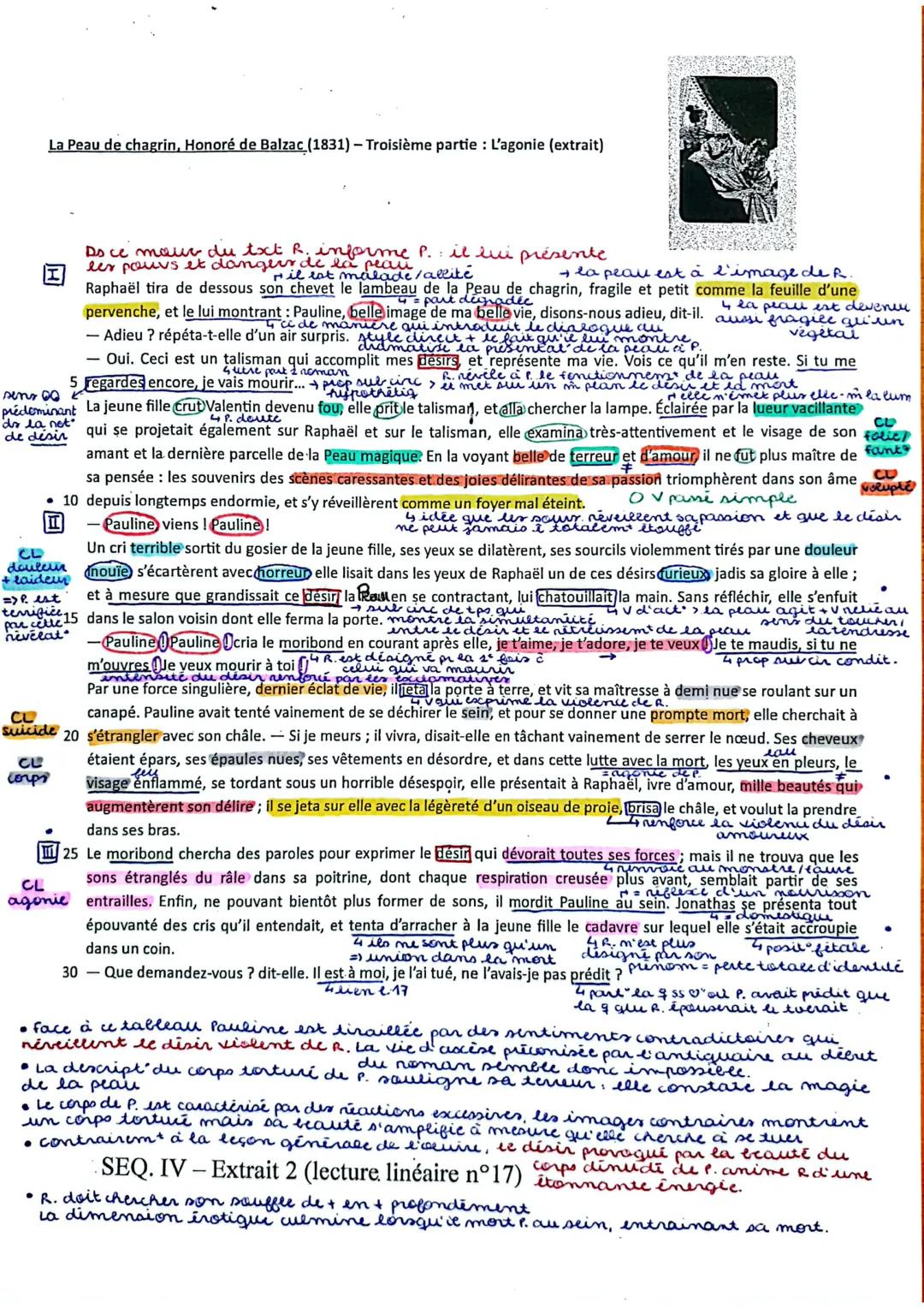 Comprendre l'Agonie et le Symbolisme du Talisman dans La Peau de chagrin de Balzac