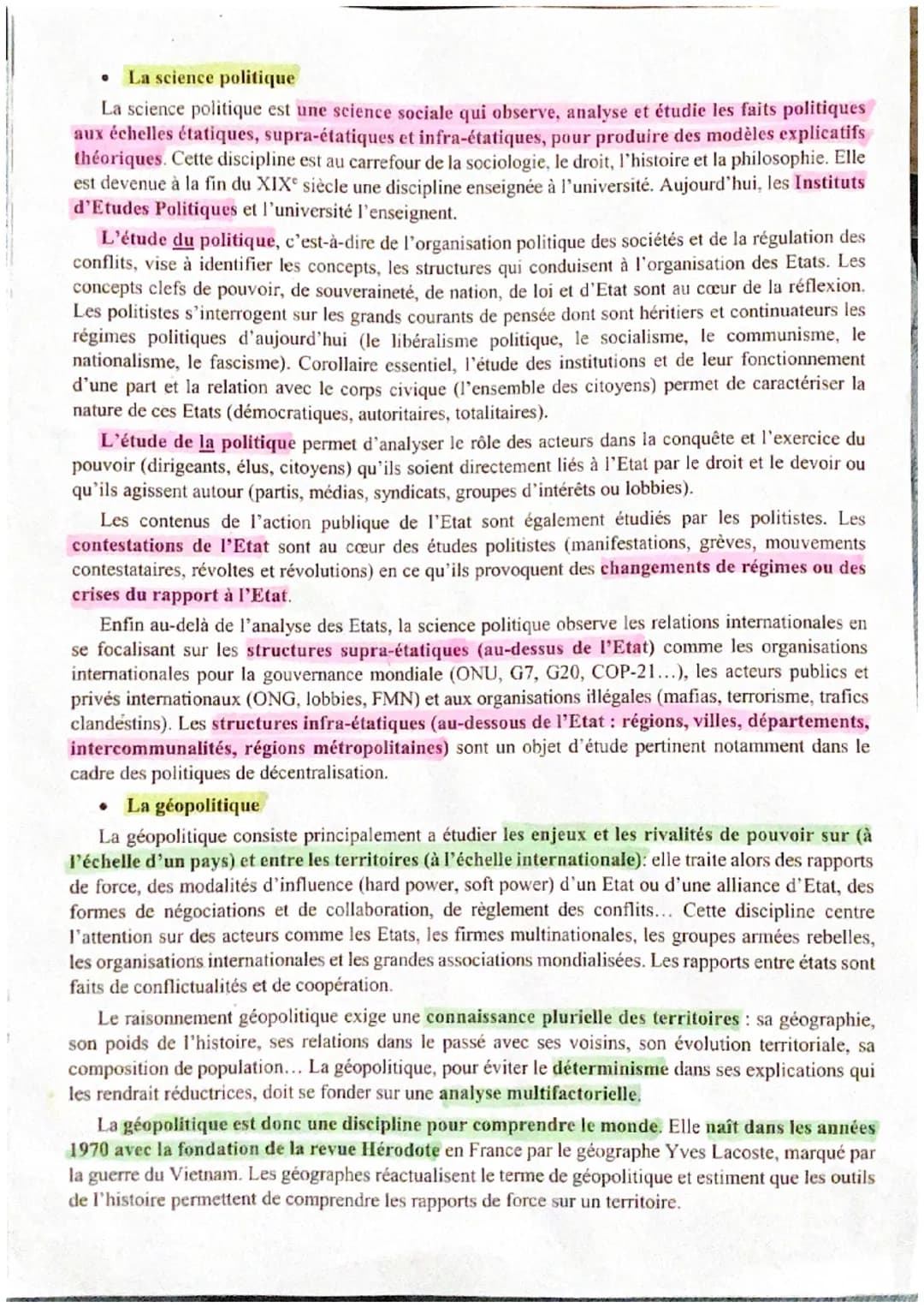 HGGSP - Première
Introduction
La spécialité HGGSP intègre 4 disciplines des sciences humaines et sociales : l'histoire, la
géographie, la gé