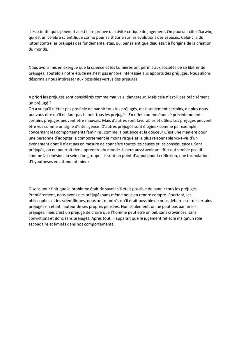 "Il est plus facile de désintégrer un atome qu'un préjugé." a dit Albert Einstein. Il pose ainsi la
question, de la persistance des préjugés