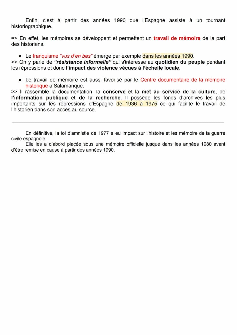 ORAL-HGGSP
24 octobre 2019: Ce jour est marqué par l'exhumation du corps de Franco de la Valle de los
Caídos pour être transféré au cimetièr