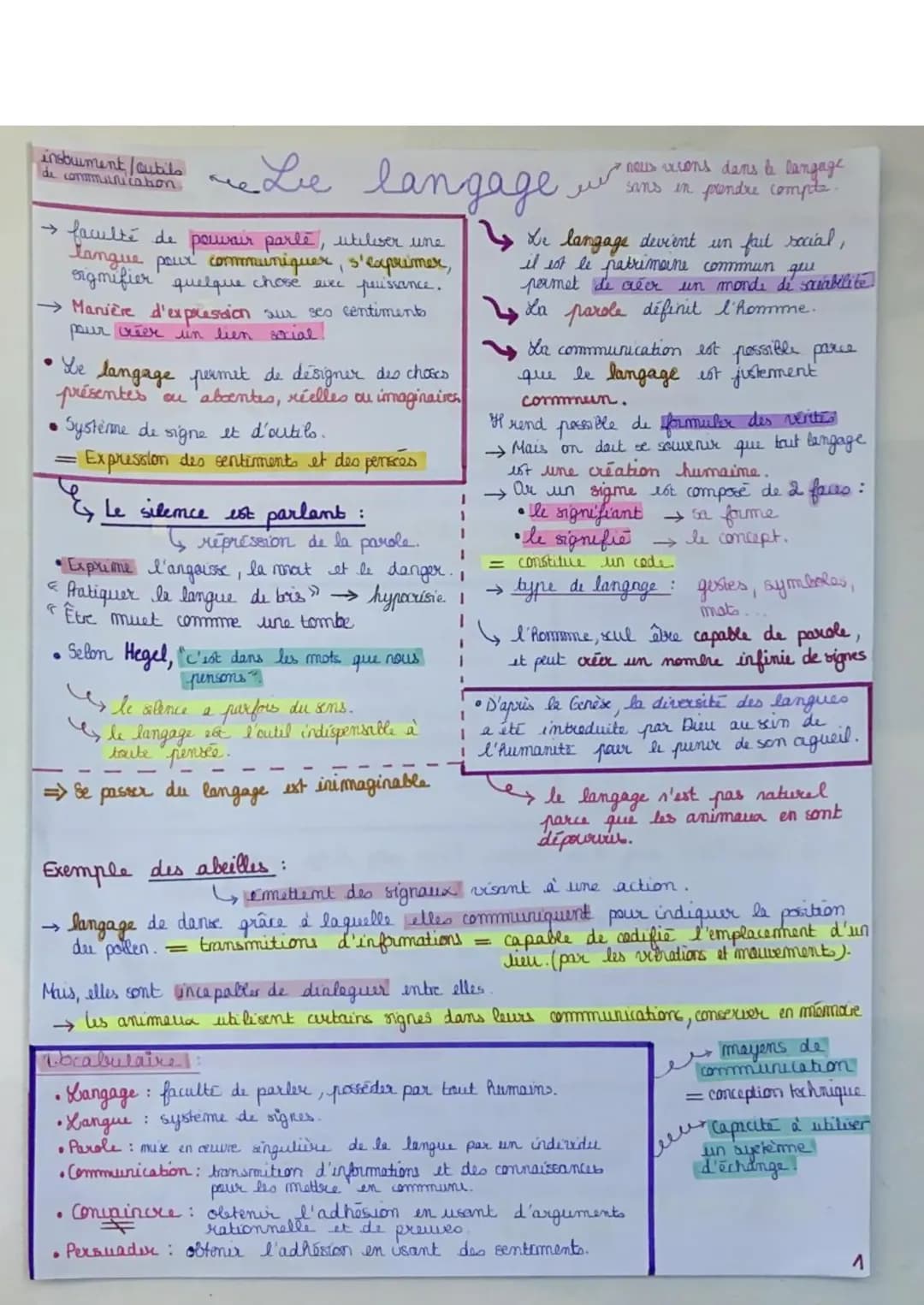 Le Langage_PHILO