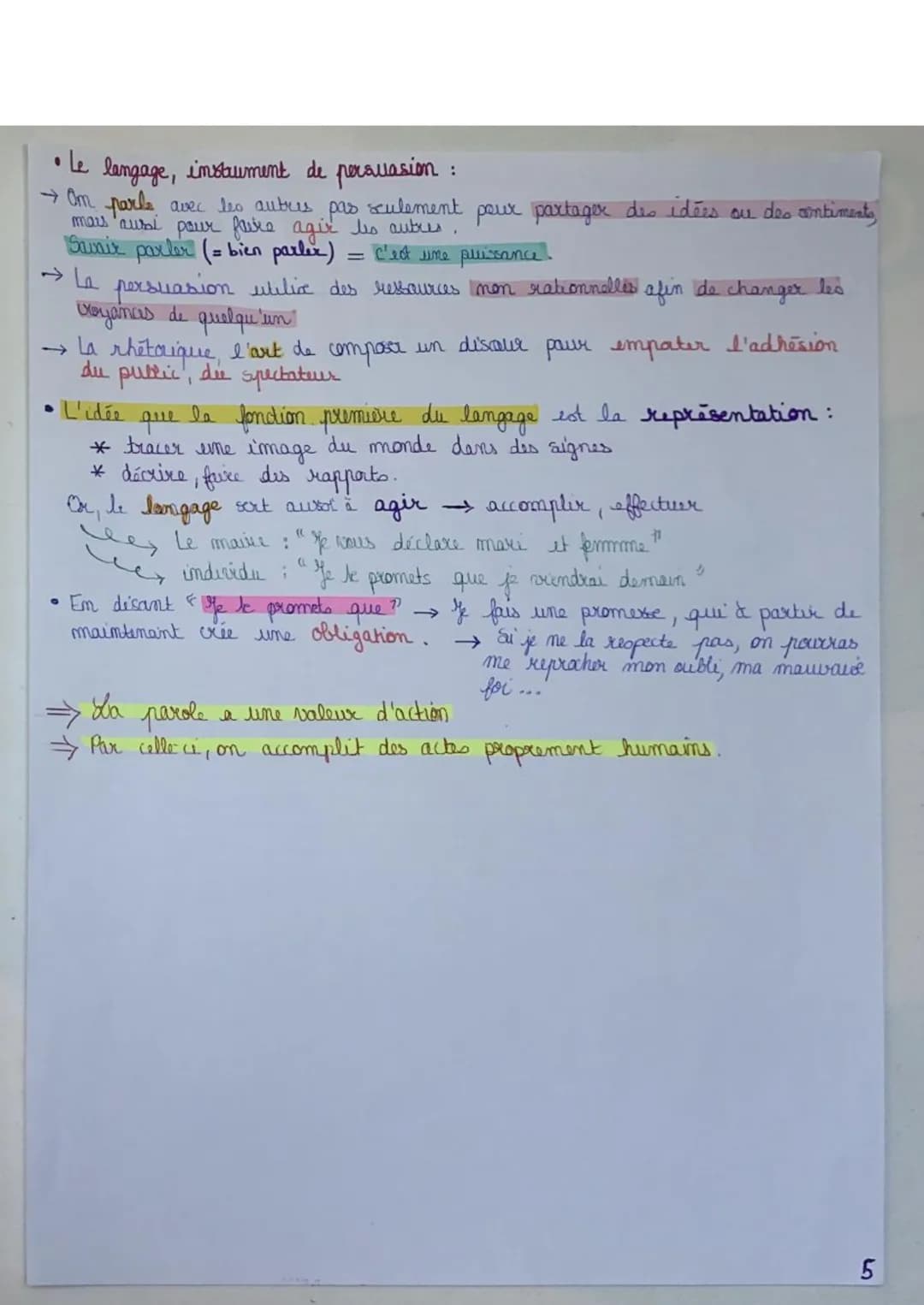 insturment / cutilo
de communication.
→ faculté de pouvoir parle, utiliser une
langue pour communiquer, s'exprimer,
signifier quelque chose 