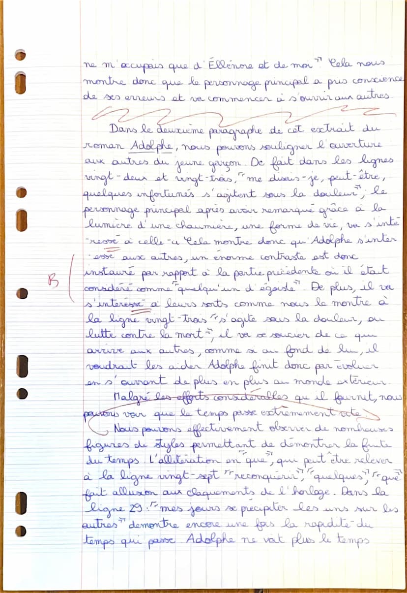 Brodier
Tea 1°C
Commentaire de Texte: Adolphe de Benjamin
45
Un bon maal do l'ess the malgre
de style
on maladresse et
Au XVIH
et XIX
se son