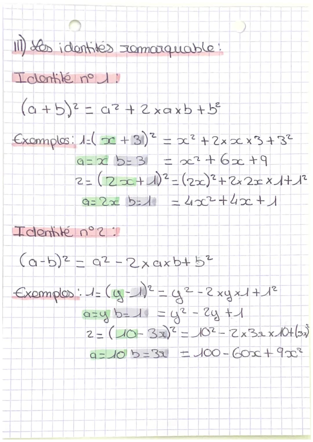 DEVELOPPER
(Calcul Littéral).
Définition:
Développer, signifie transformer un produit
en une somme ou une
1) Développement simple :
a, bet k