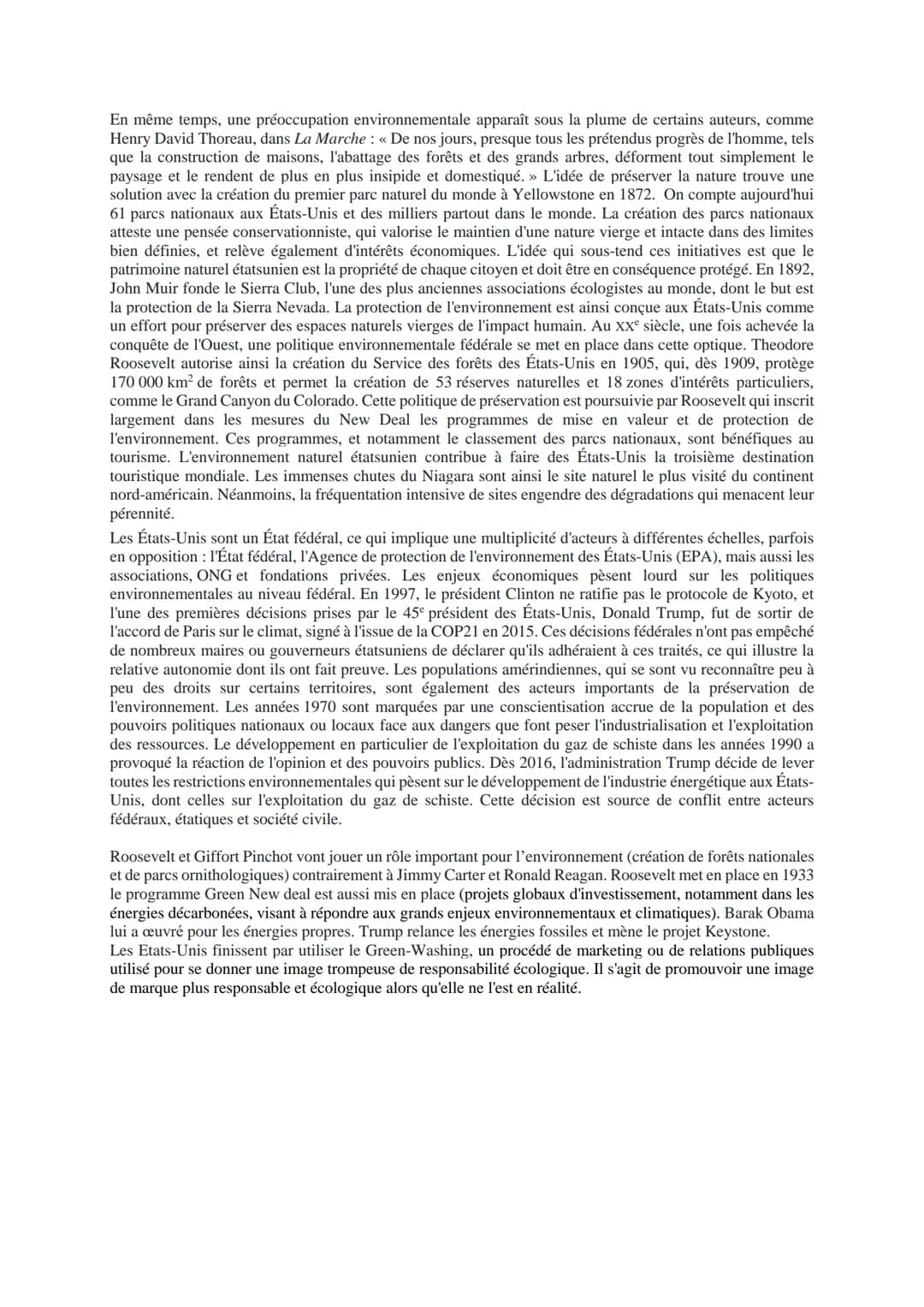 L'ENVIRONNEMENT HGGSP
L'environnement est un concept qui désigne le cadre de vie des individus et des populations. Il comprend
donc le milie