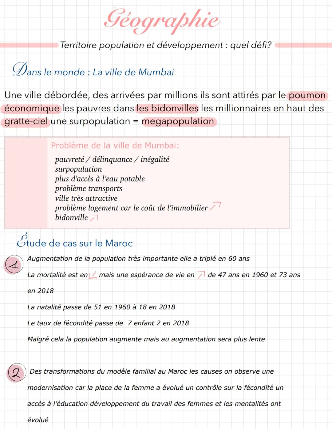 Dans le monde : La ville de Mumbai
Une ville débordée, des arrivées par millions ils sont attirés par le poumon
économique les pauvres dans 