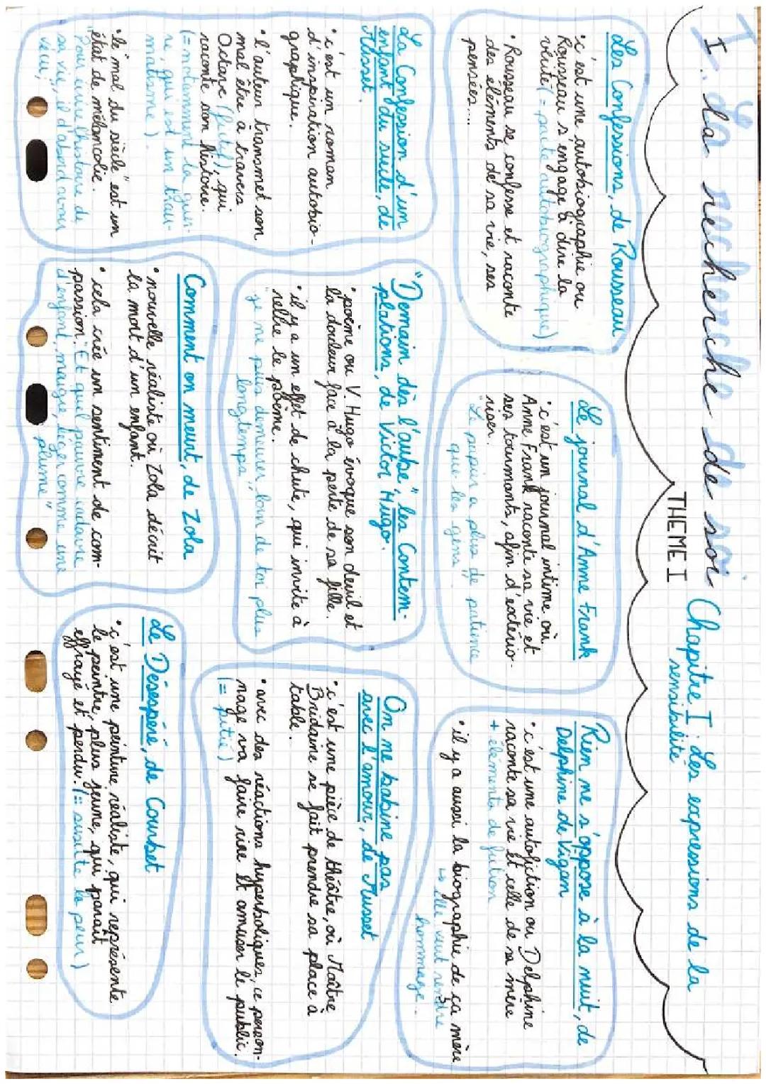 Les Confessions de Rousseau : Résumé, Analyse et Questions - Fiche de Révision HLP