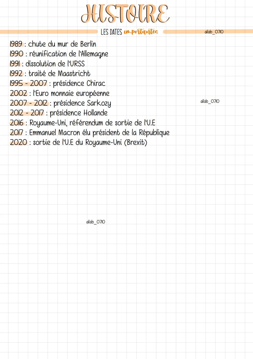 JUSTOIRE
LES DATES importantes
IIIe millénaire av. J.-C: premières civilisations
VIIIe siècle av. J.-C: Homère, fondation de Rome, début de 